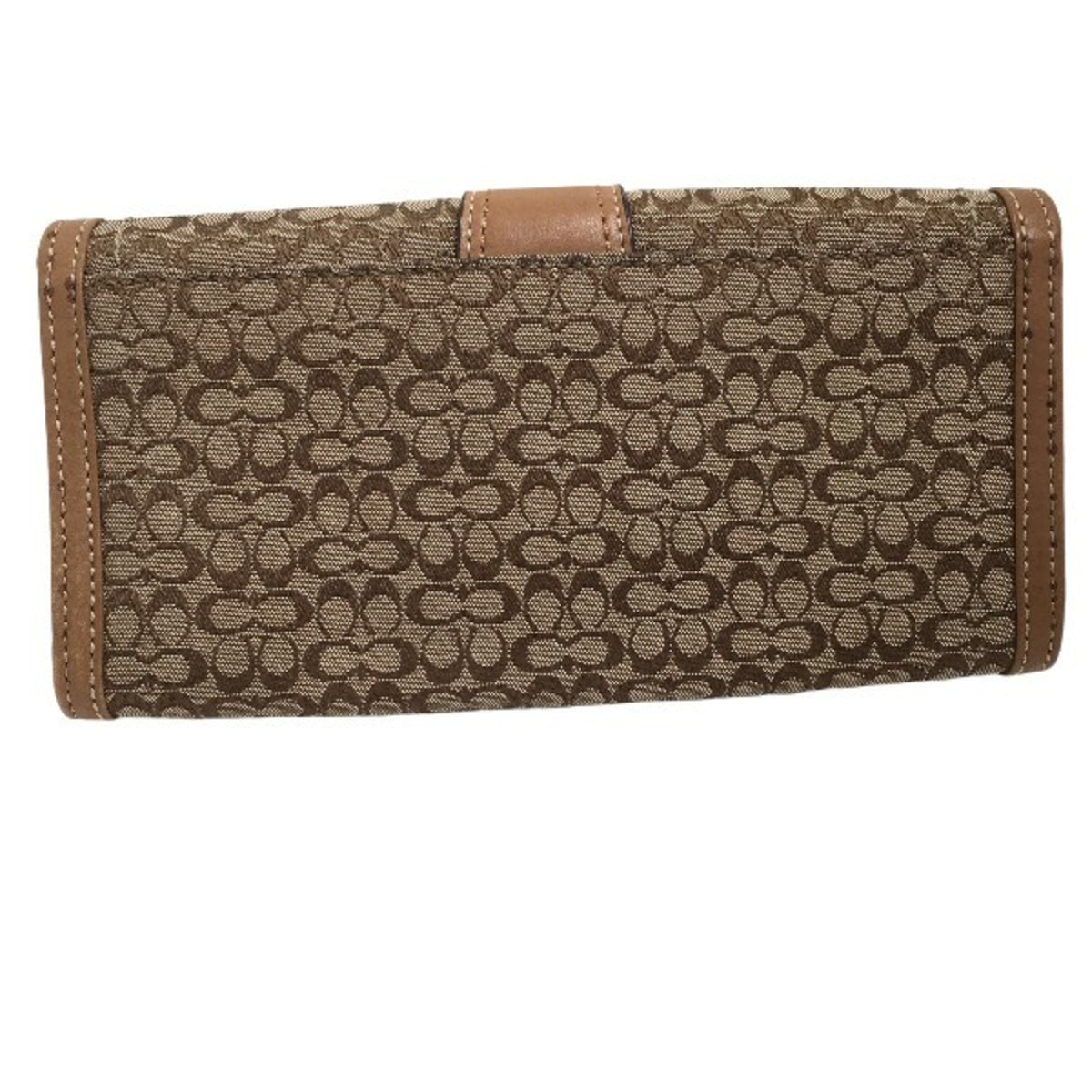 Coach Brown Long Wallet (Bi-Fold) (Pre-Owned)