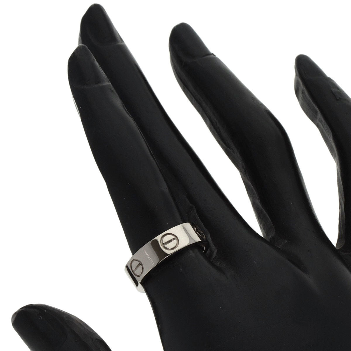 Cartier Love White Gold (18K) Band Ring (Pre-Owned)