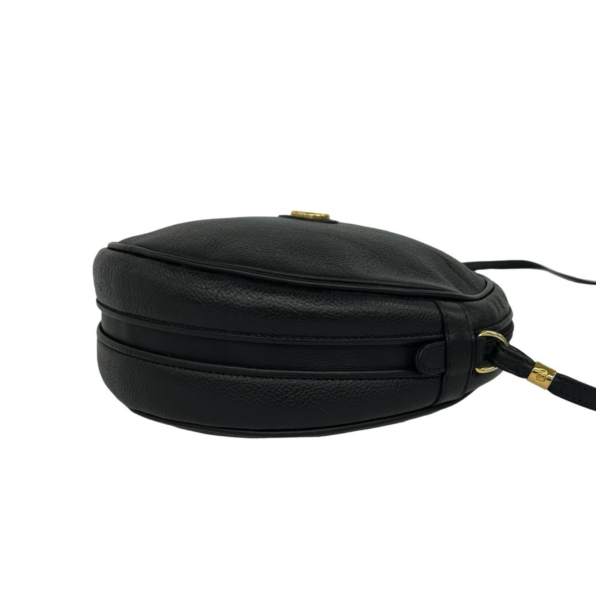 Gucci Black Leather Shoulder Bag (Pre-Owned)