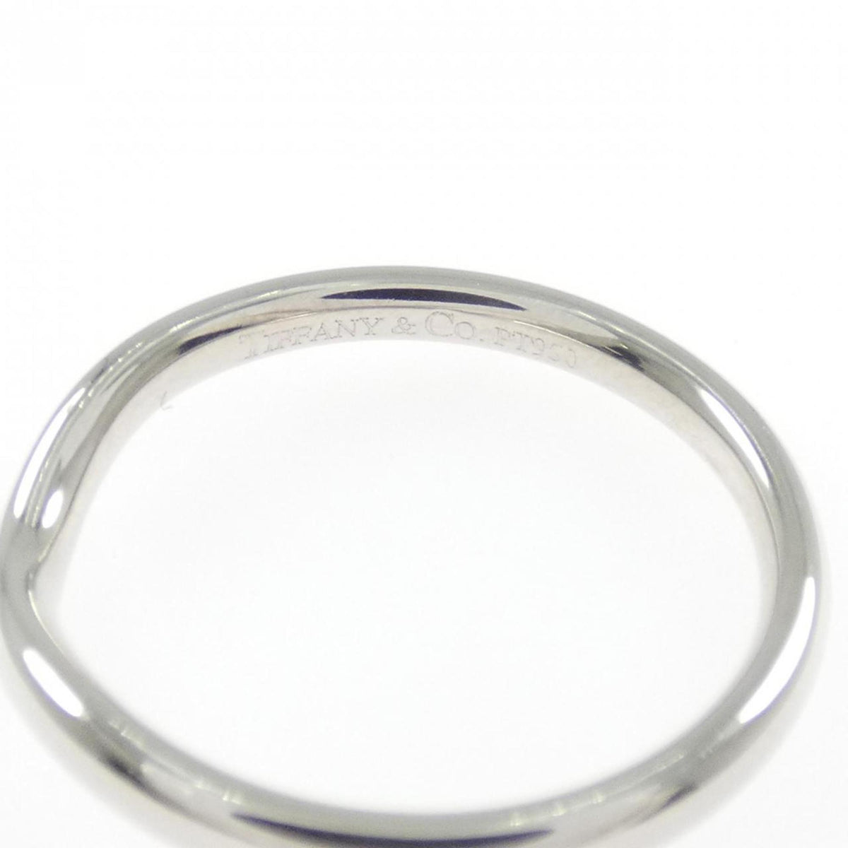 Tiffany Platinum 950 Band Ring (Pre-Owned)