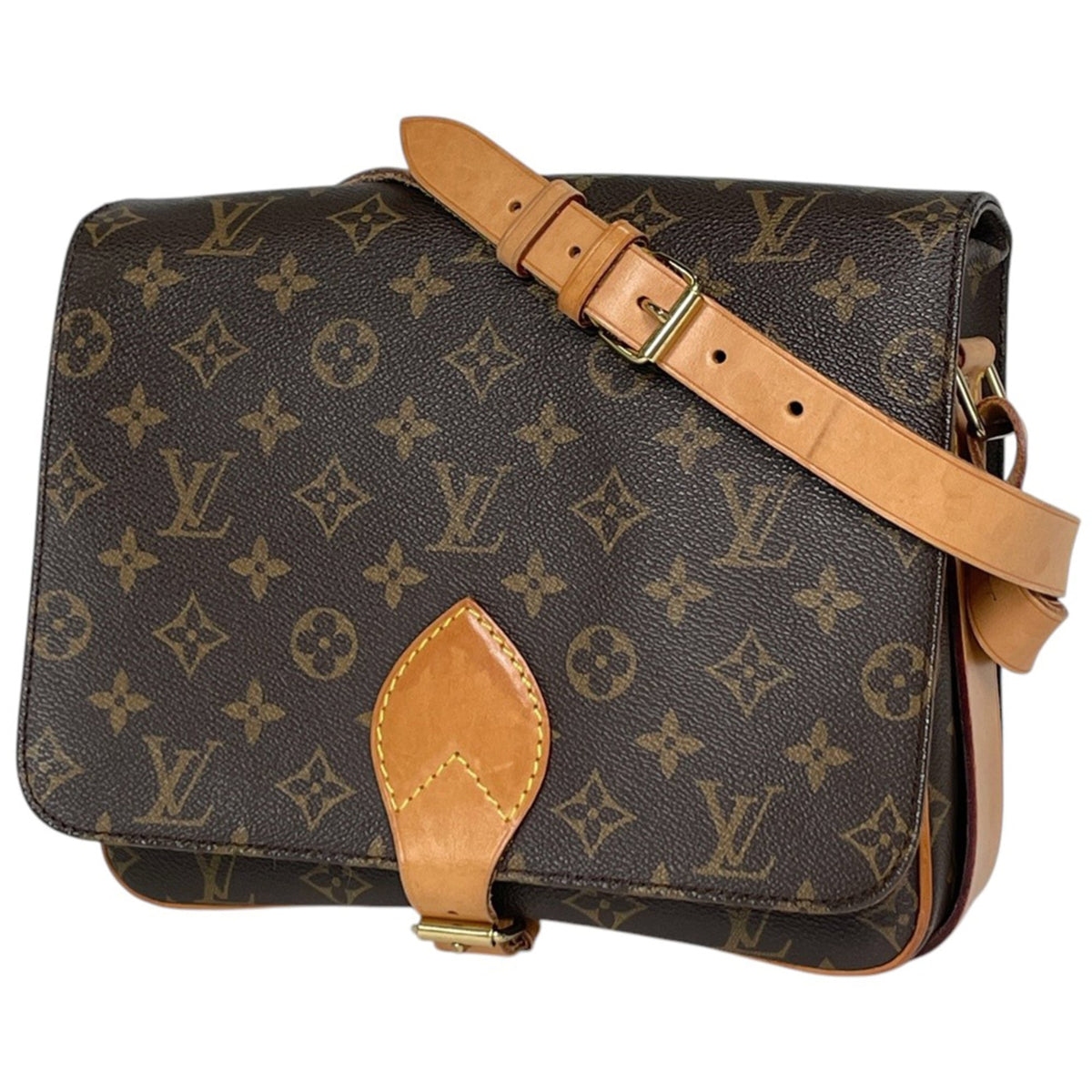 Louis Vuitton Monogram Brown Monogram Shoulder Bag (Pre-Owned)
