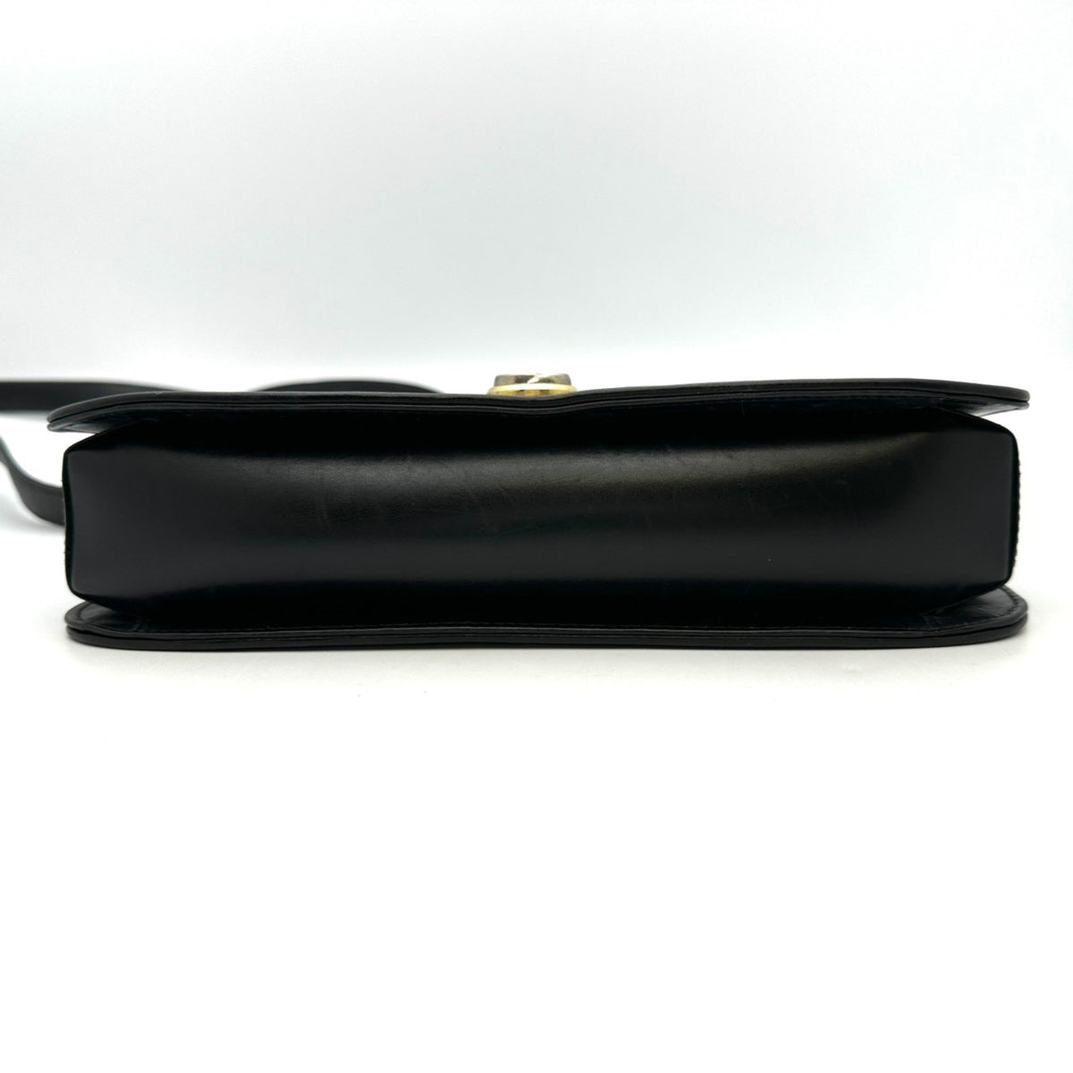 Gucci Black Micro Gg Leather Shoulder Bag (Pre-Owned)