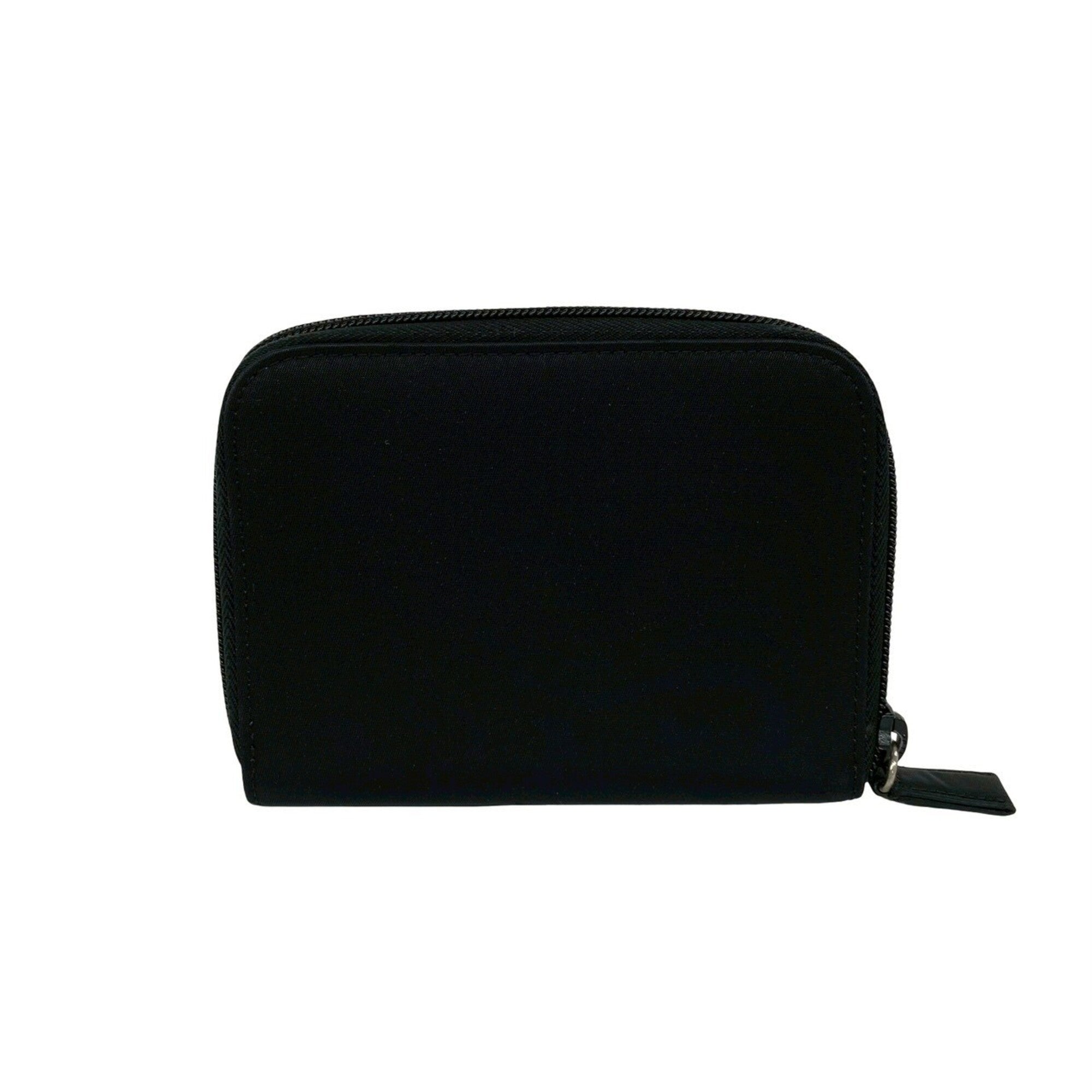 Prada Black Nylon Wallet (Bi-Fold) (Pre-Owned)