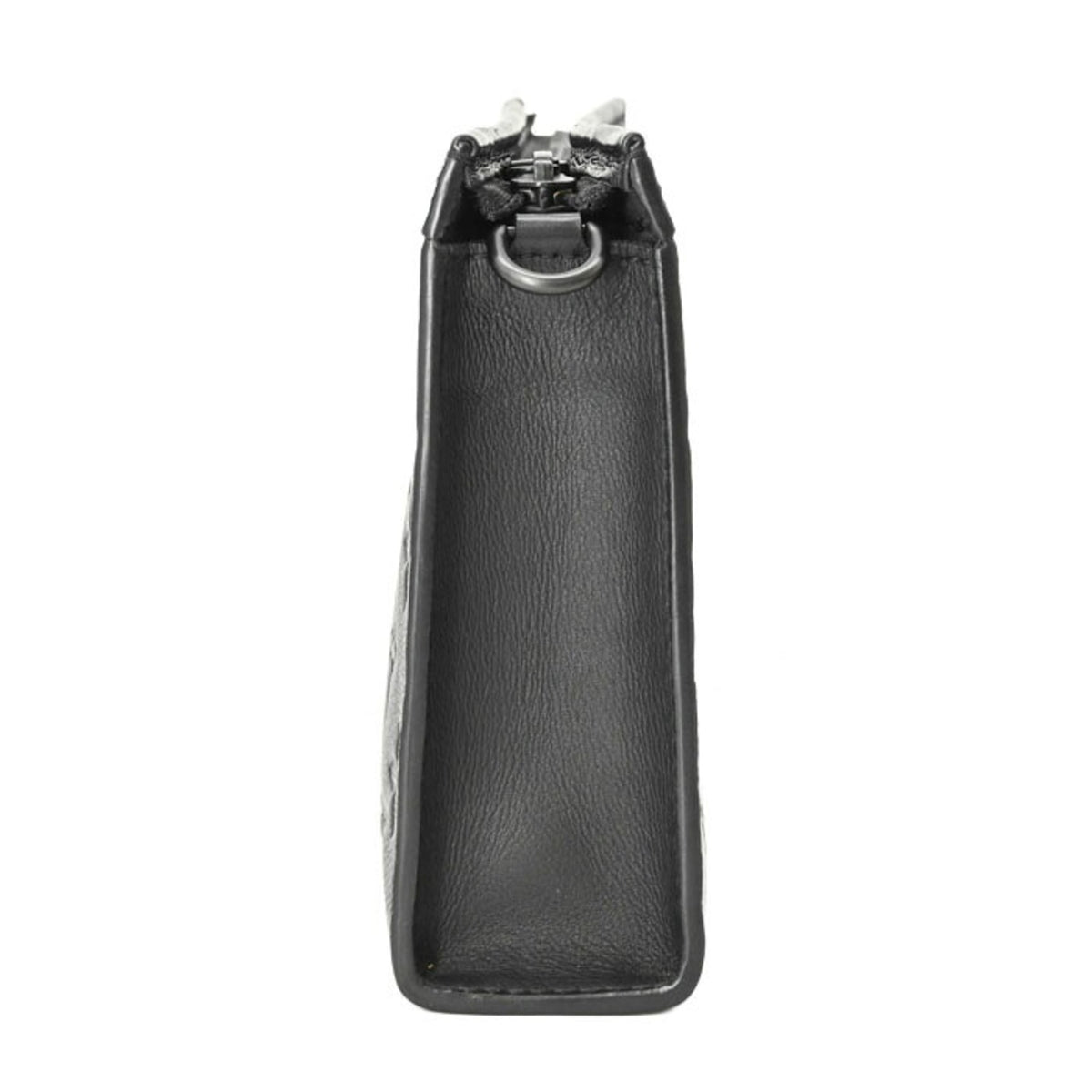 Louis Vuitton Black Monogram Shadow Leather Pouch Shoulder Bag (Pre-Owned)