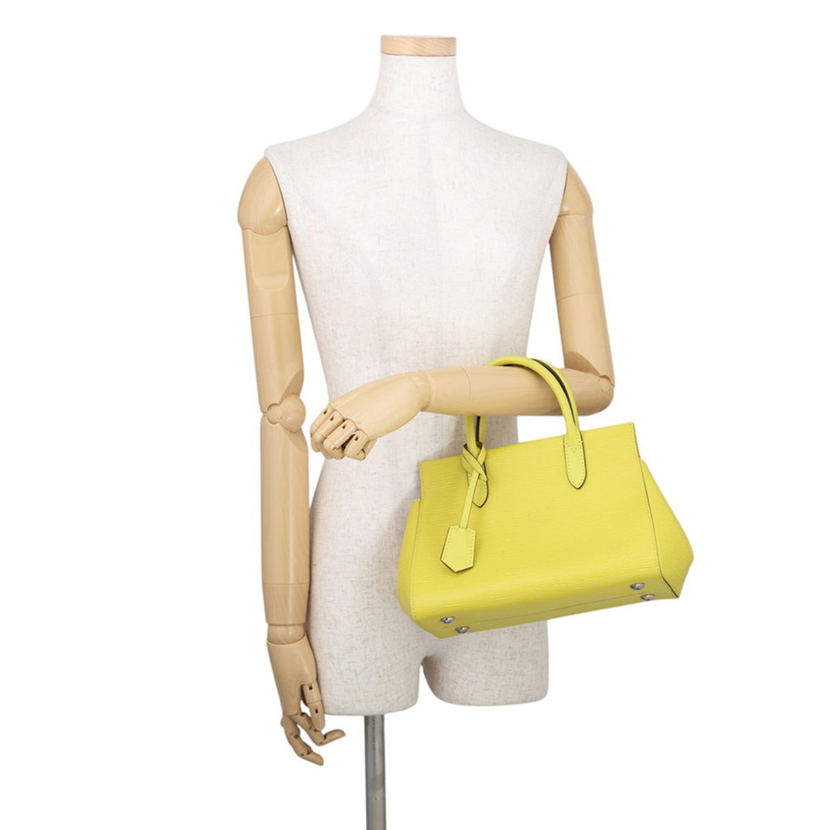 Louis Vuitton Epi Pistache Handbag (Pre-Owned)