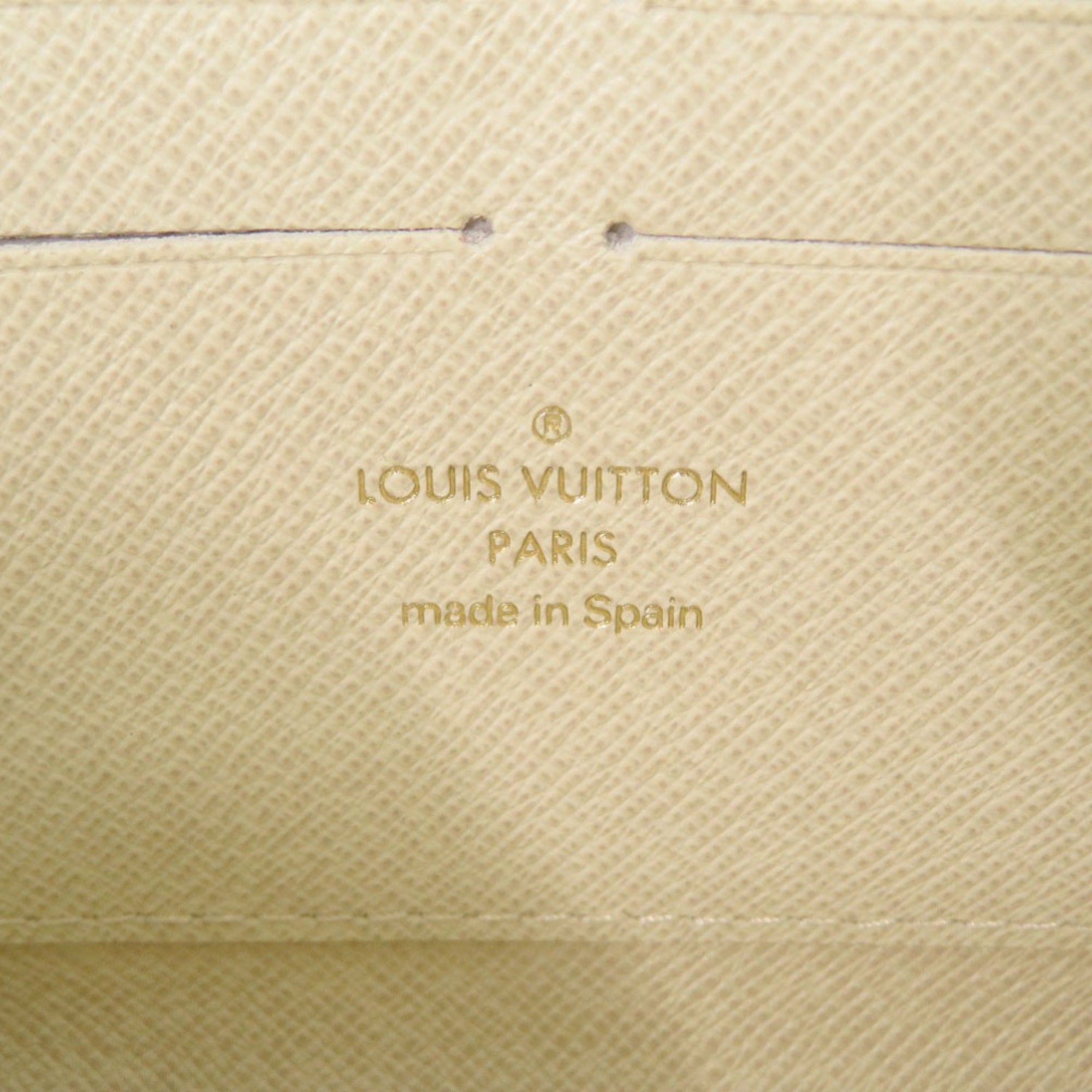 Louis Vuitton Beige Monogram Mini Long Wallet (Bi-Fold) (Pre-Owned)