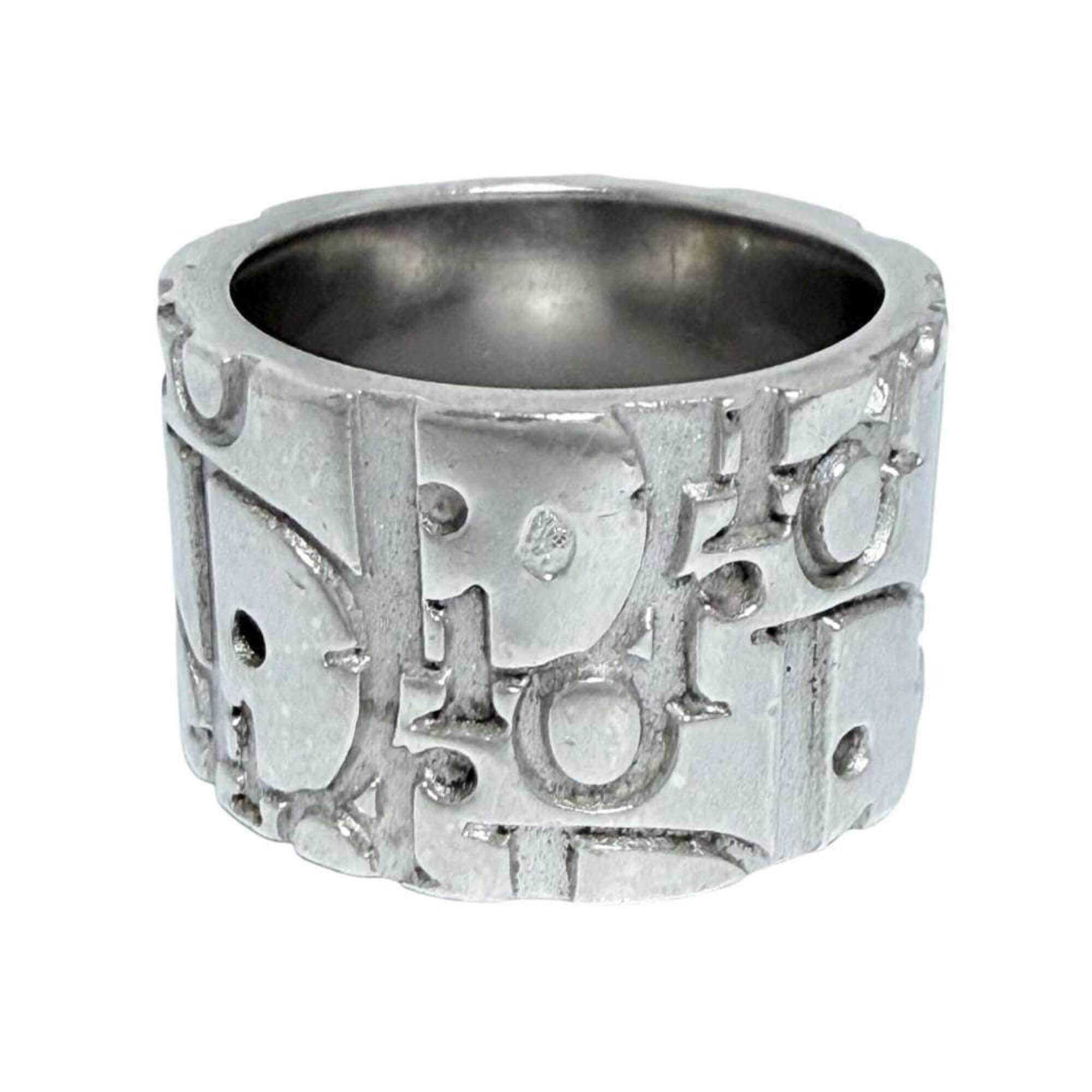 Christian Dior Silver Silver 925 Band Ring (Pre-Owned)