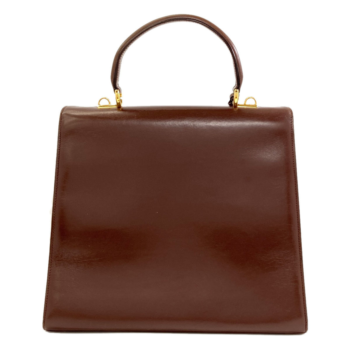 Gucci Brown Leather Handbag (Pre-Owned)