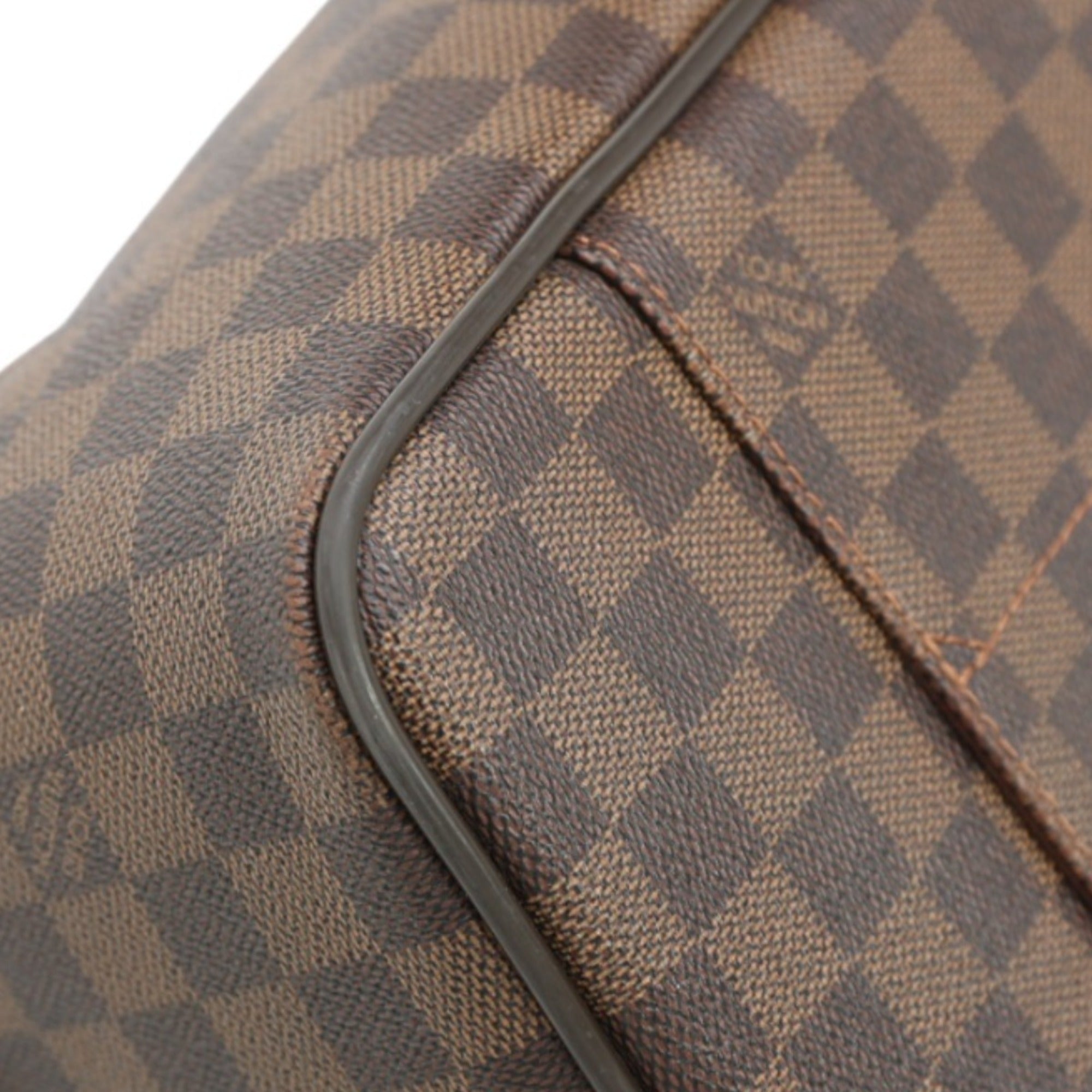 Louis Vuitton Damier Brown Damier Canvas Handbag (Pre-Owned)