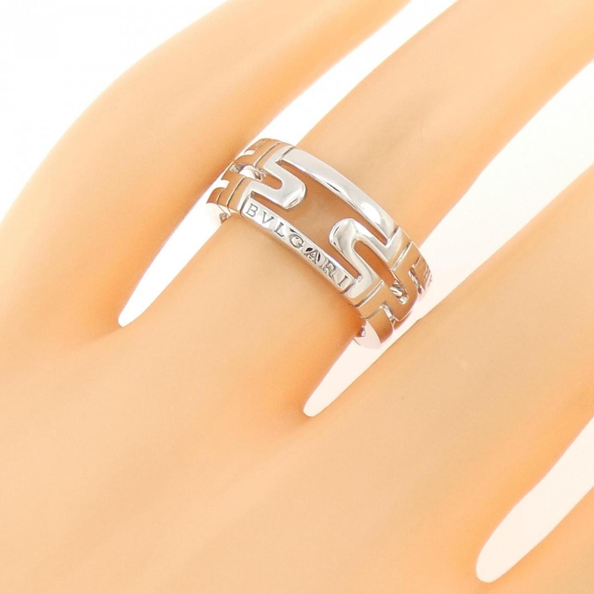 Bvlgari White Gold (18K) Band Ring (Pre-Owned)