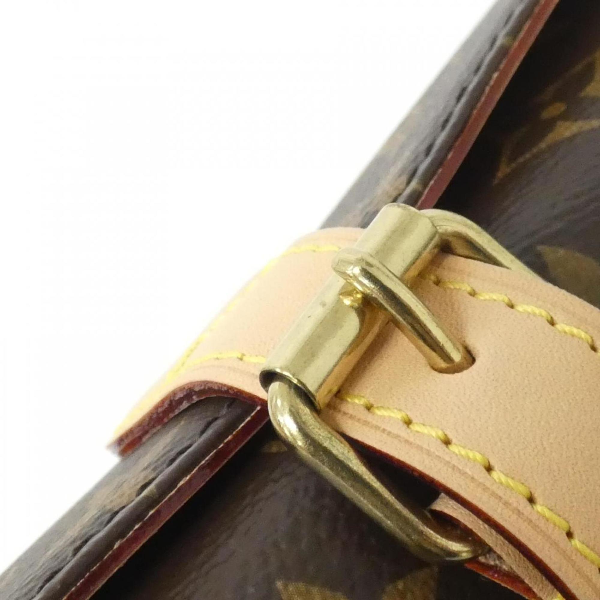 Louis Vuitton Brown Coated Canvas Pouch (Pre-Owned)