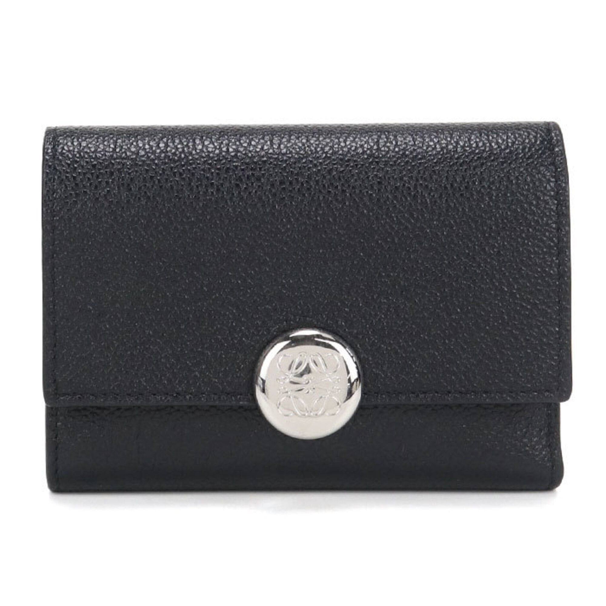 Loewe Black Wallet (Tri-Fold) (Pre-Owned)