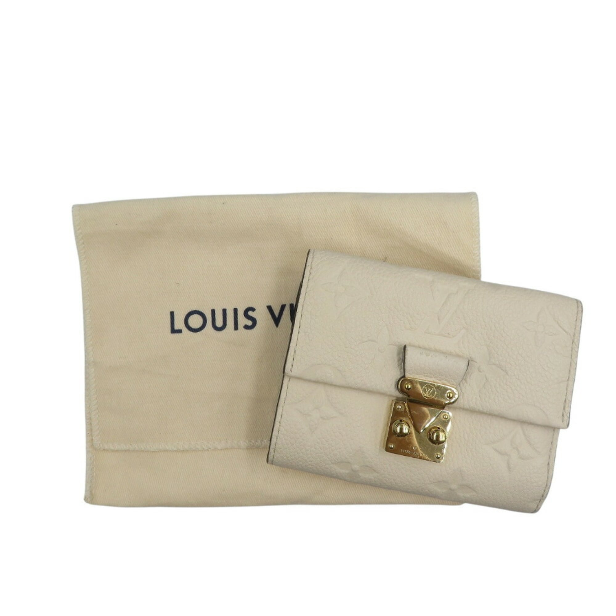 Louis Vuitton Monogram Empreinte Wallet (Tri-Fold) (Pre-Owned)