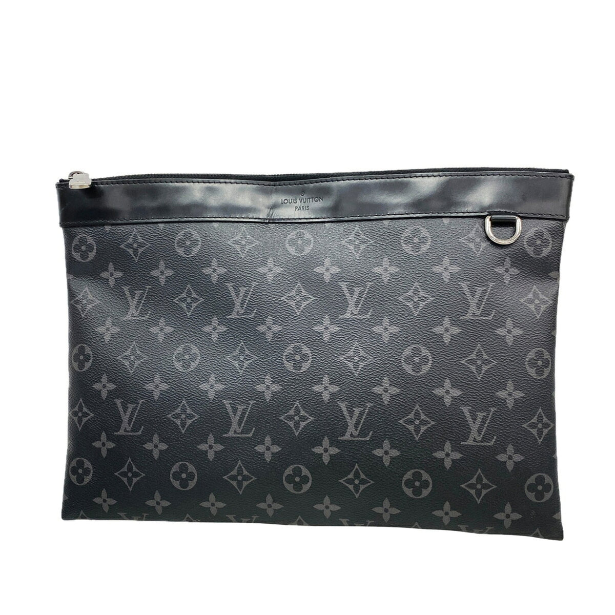 Louis Vuitton Black Clutch Bag (Pre-Owned)