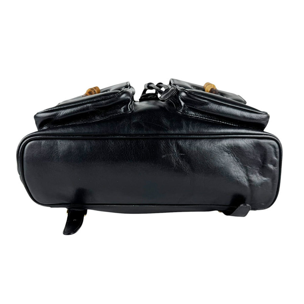 Gucci Black Leather Backpack (Pre-Owned)