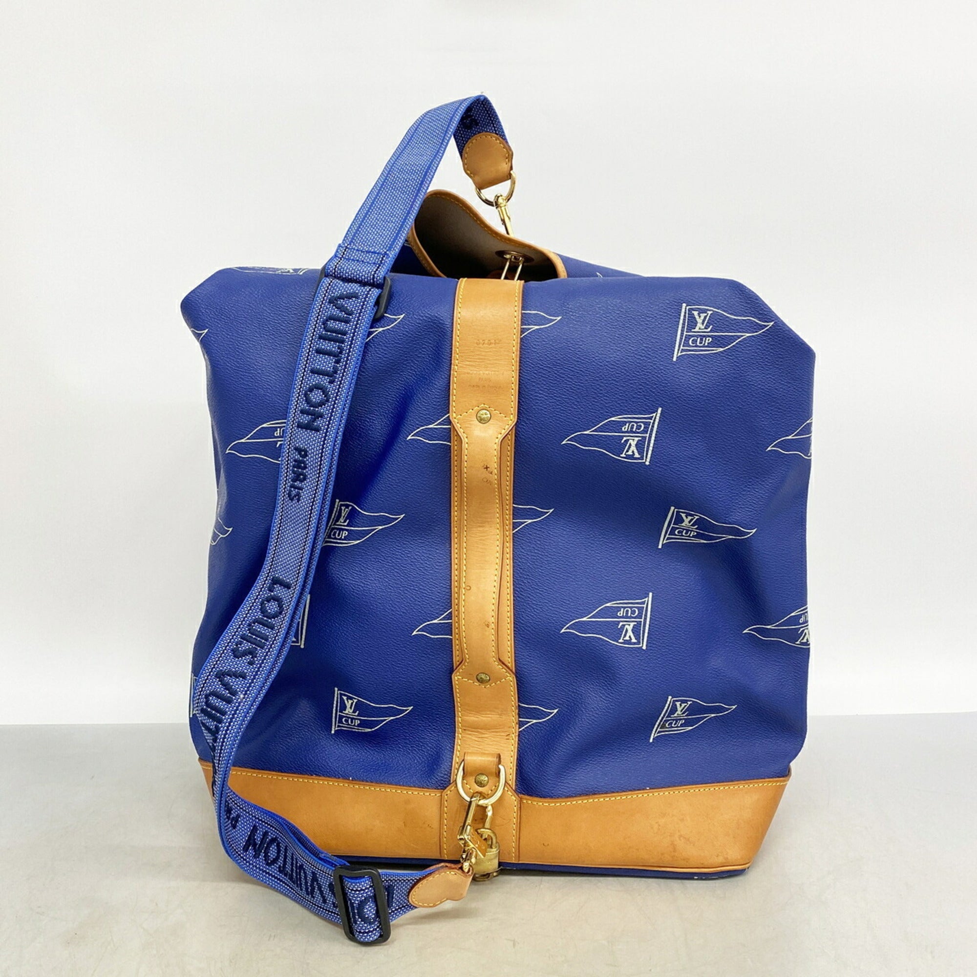 Louis Vuitton Blue Boston Bag (Pre-Owned)