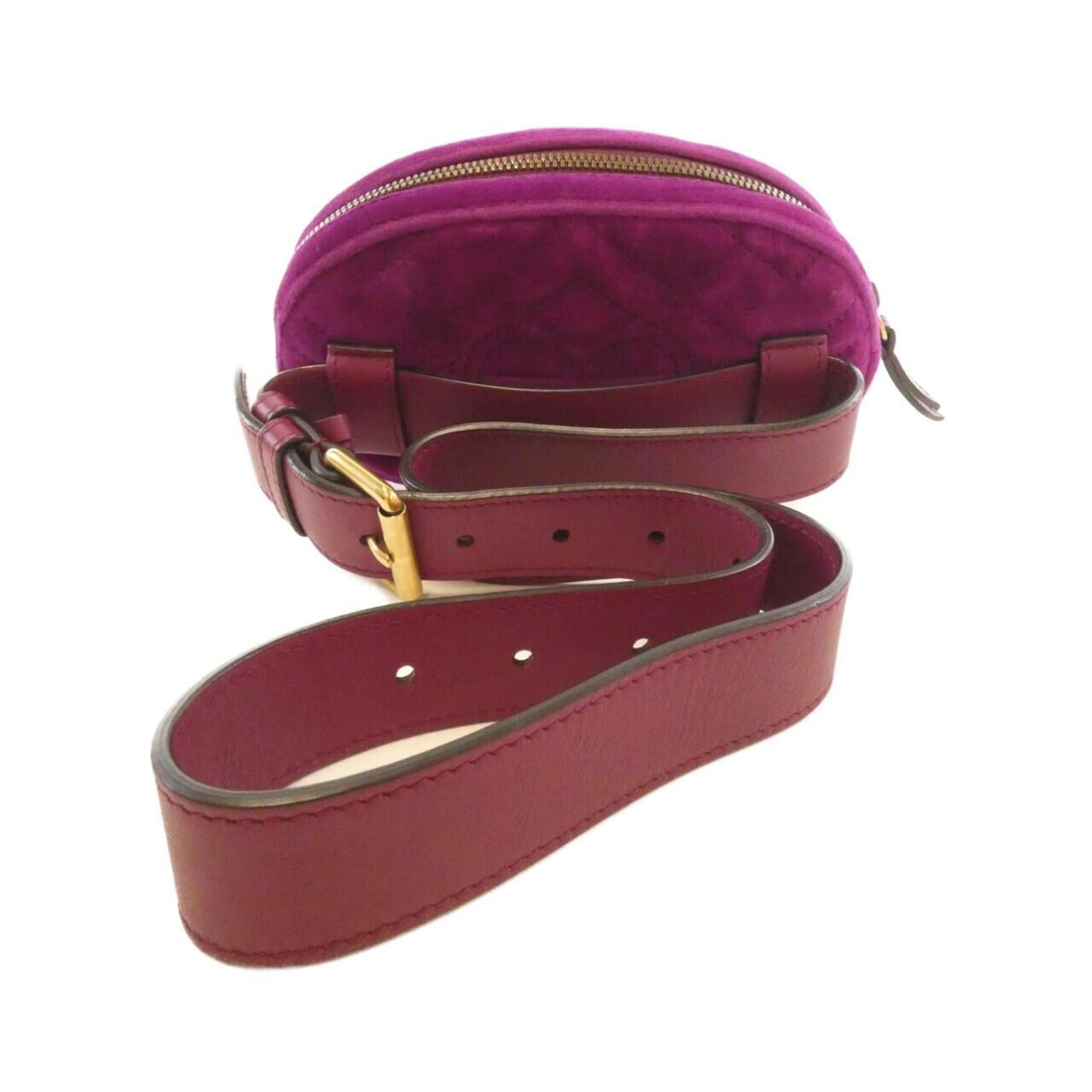 Gucci Purple Velvet Fanny Pack (Pre-Owned)