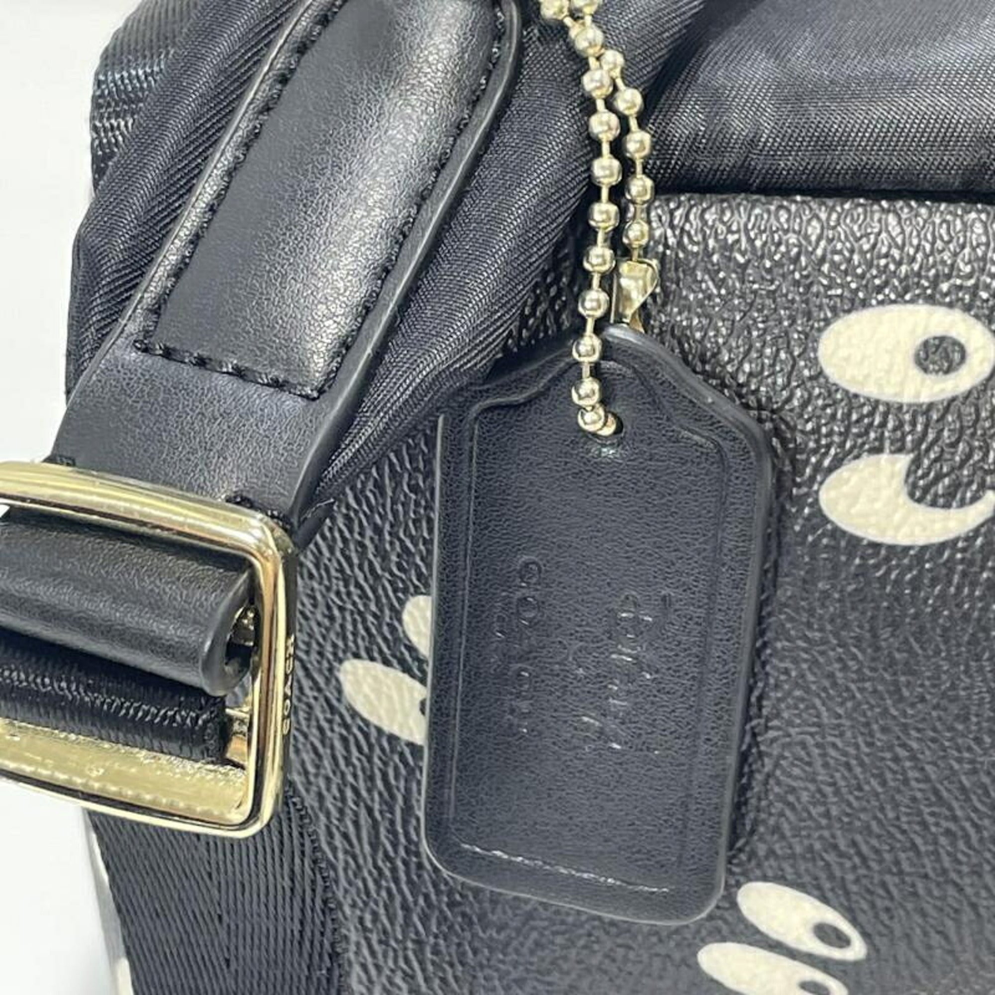 Coach Black Brown Backpack (Pre-Owned)