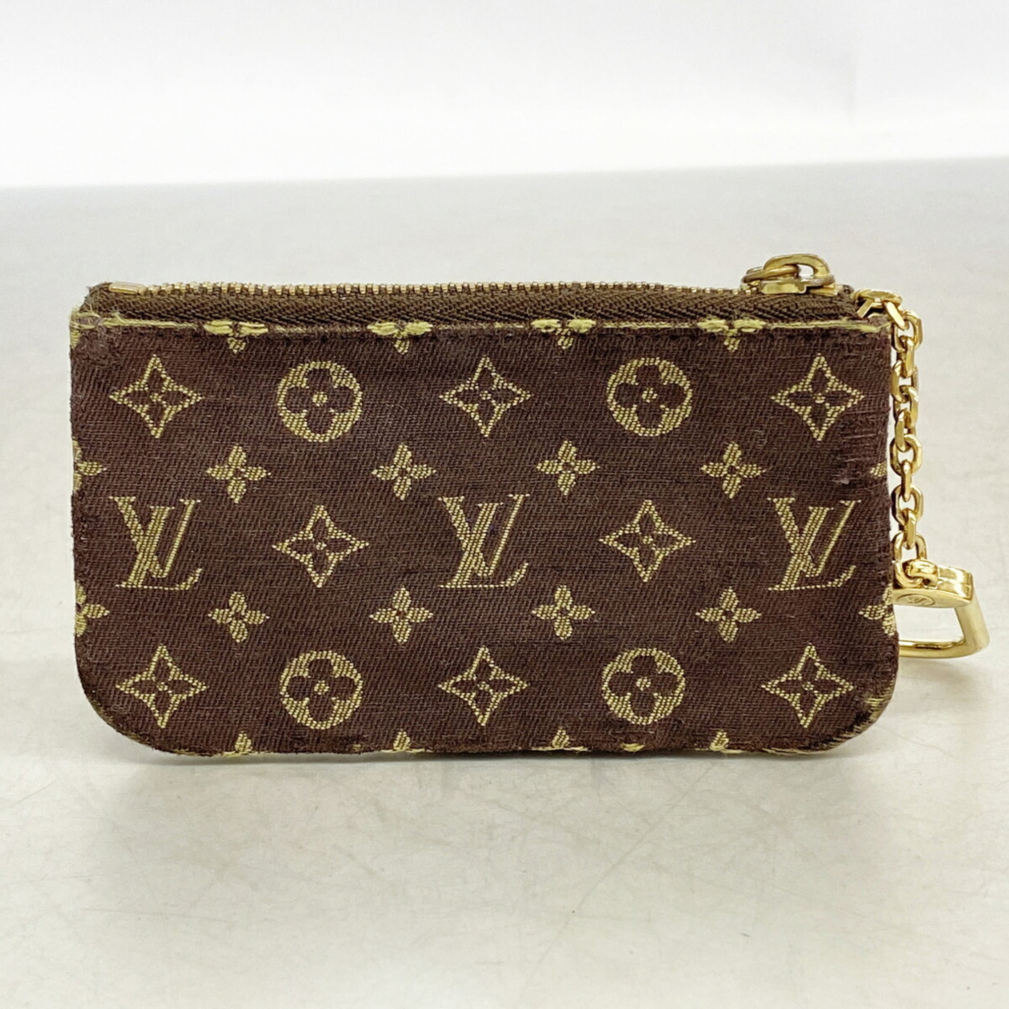 Louis Vuitton Ebene Coin Purse/Coin Case (Pre-Owned)