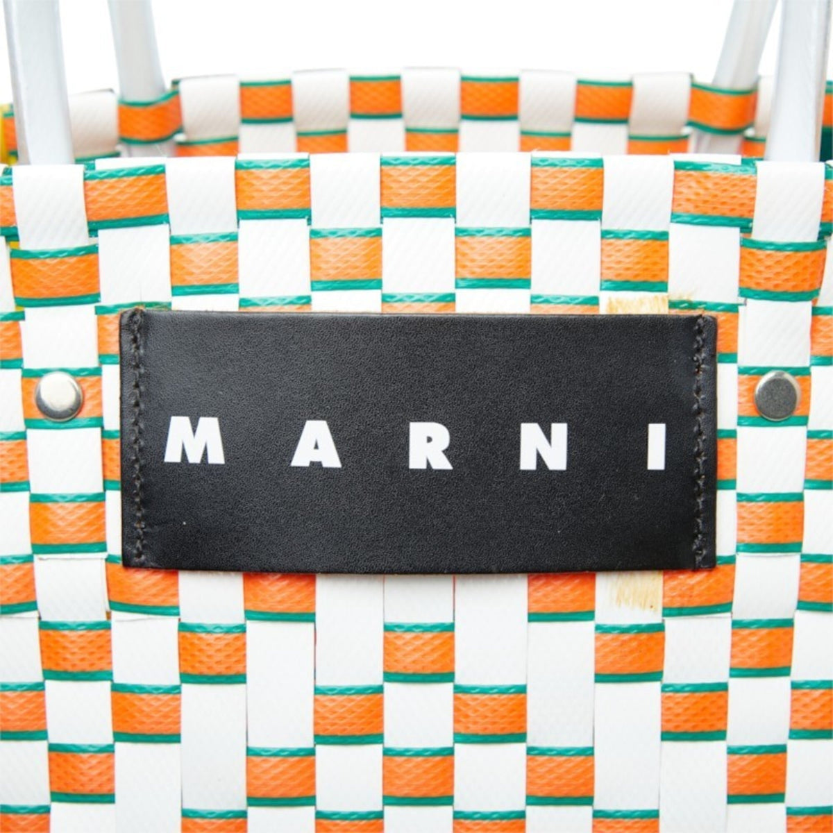 Marni Multi-Color Yellow Polypropylene Handbag (Pre-Owned)
