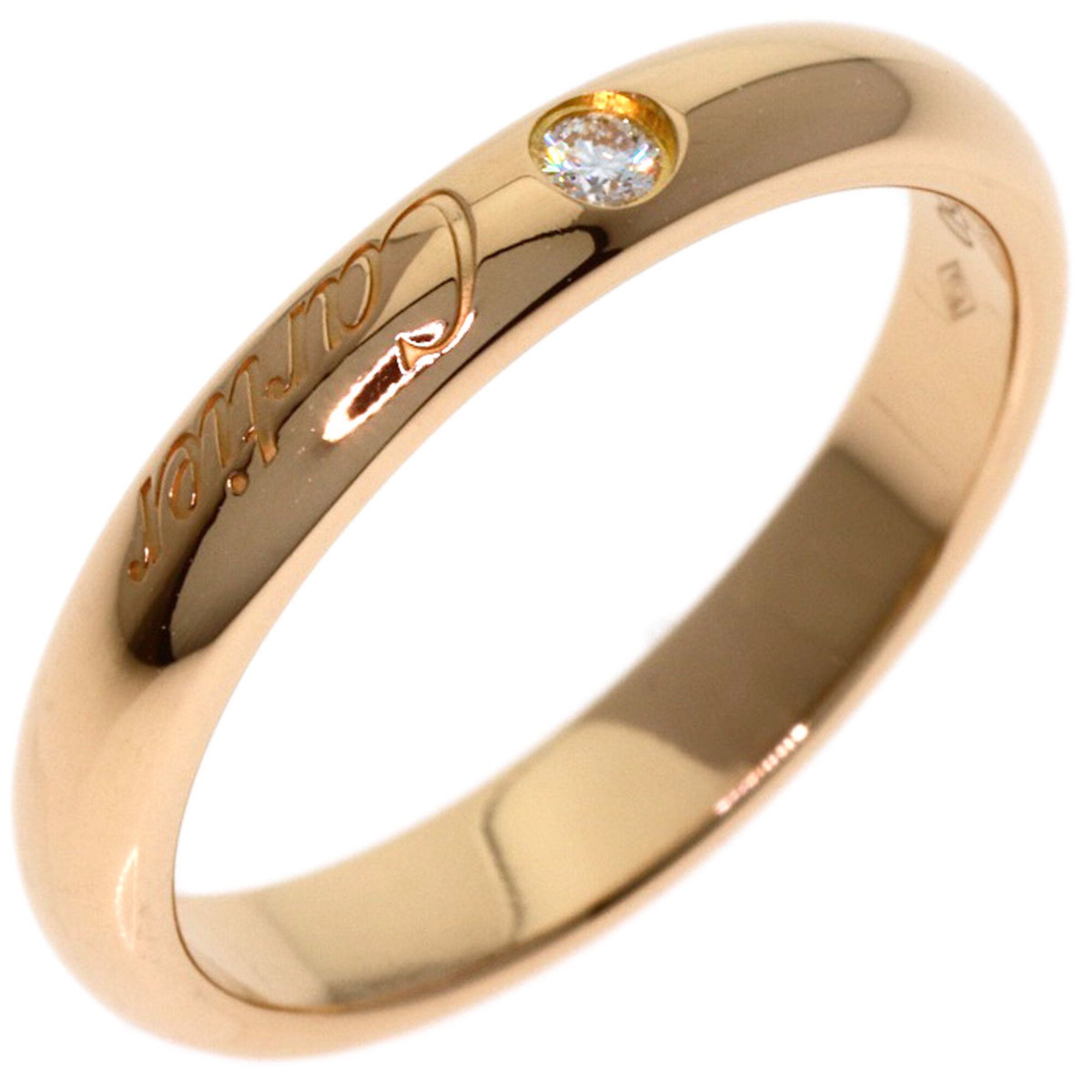 Cartier Pink Gold (18K) Band Ring (Pre-Owned)