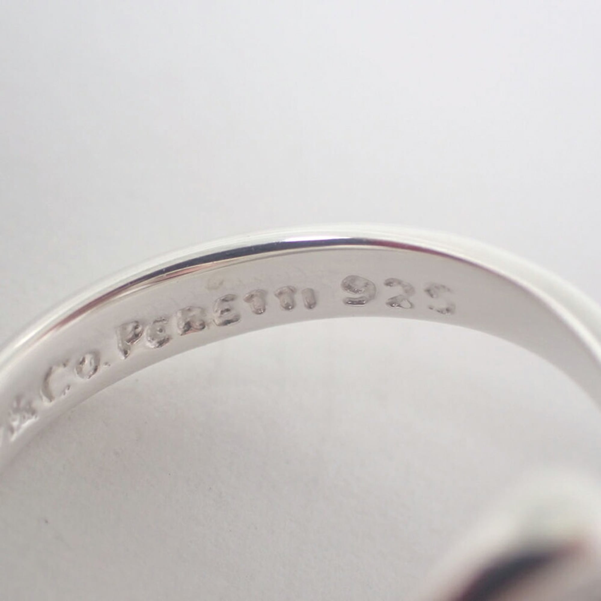 Tiffany Sterling Silver 925 Band Ring (Pre-Owned)