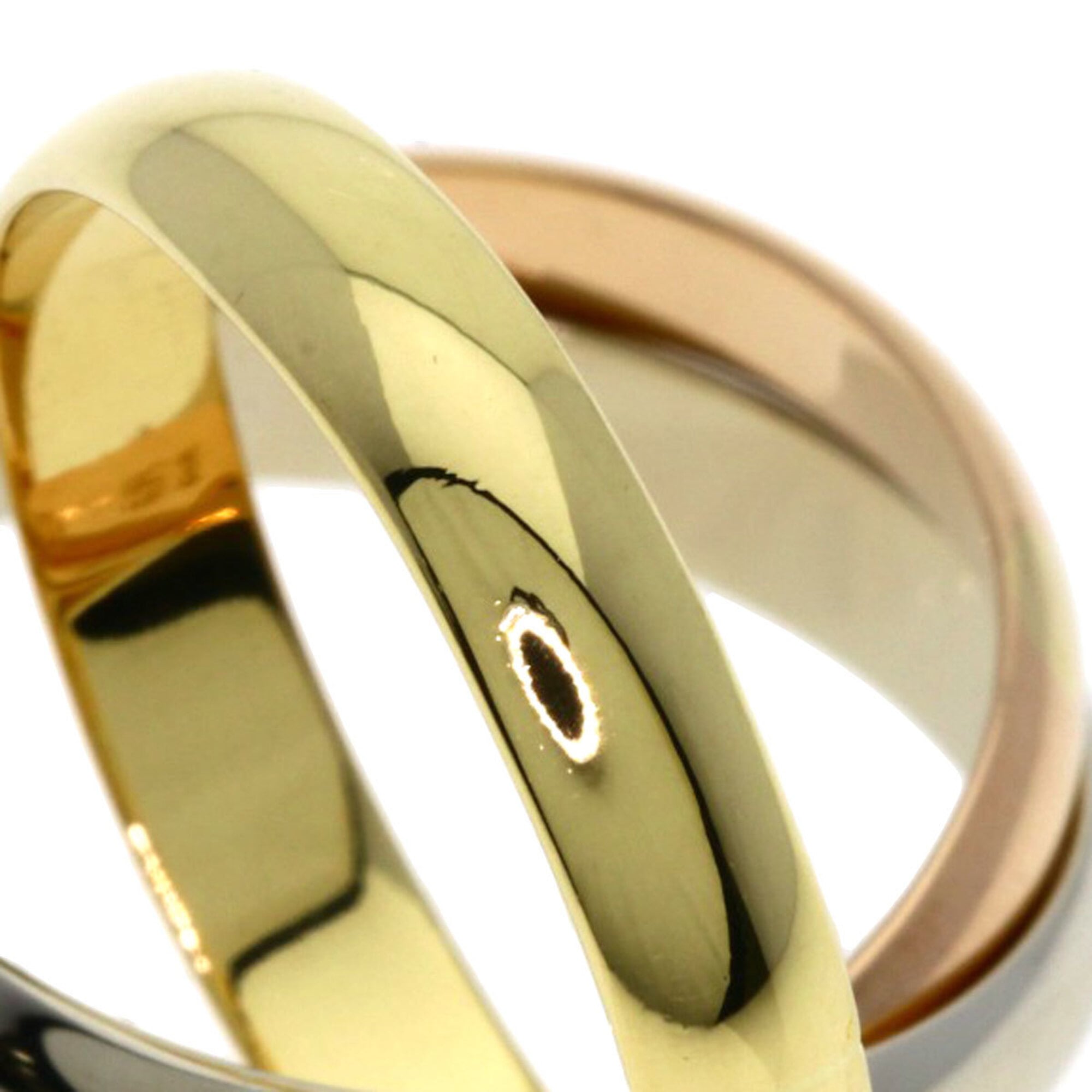 Cartier Yellow Gold (18K) Pink Gold (18K) White Gold (18K) Band Ring (Pre-Owned)