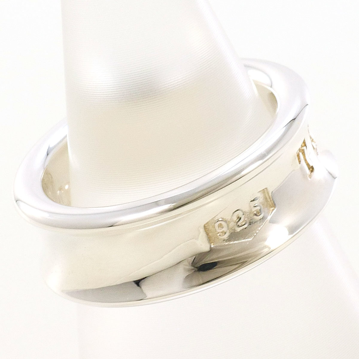 Tiffany Silver 925 Band Ring (Pre-Owned)