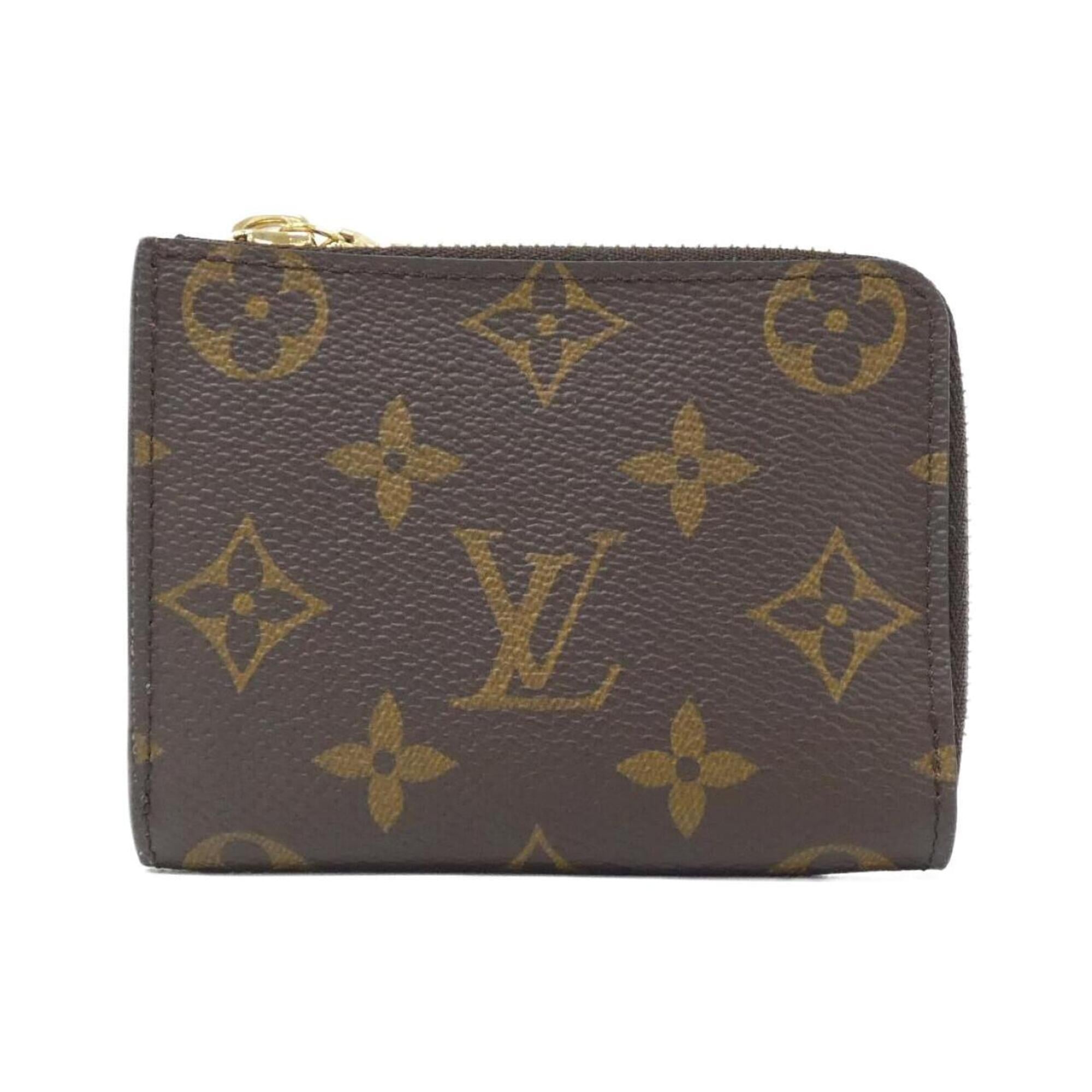 Louis Vuitton Grenade Marron Coated Canvas Wallet (Bi-Fold) (Pre-Owned)