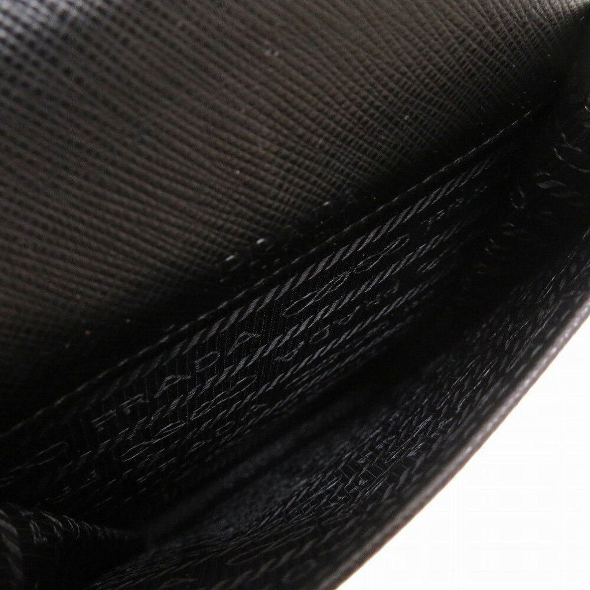 Prada Black Leather Shoulder Bag (Pre-Owned)