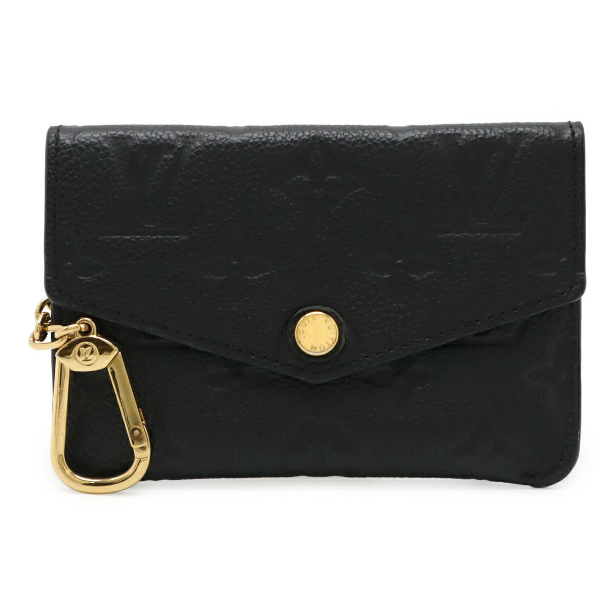 Louis Vuitton Monogram Empreinte Black Noir Monogram Empreinte Coin Purse/Coin Case (Pre-Owned)
