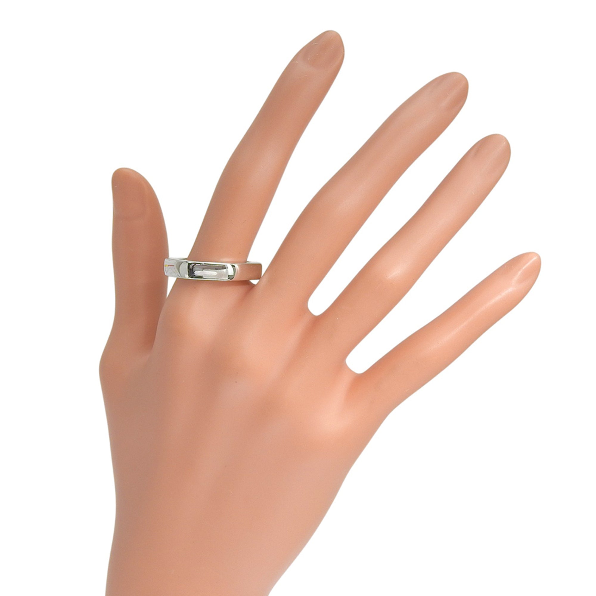 Gucci Silver 925 Band Ring (Pre-Owned)