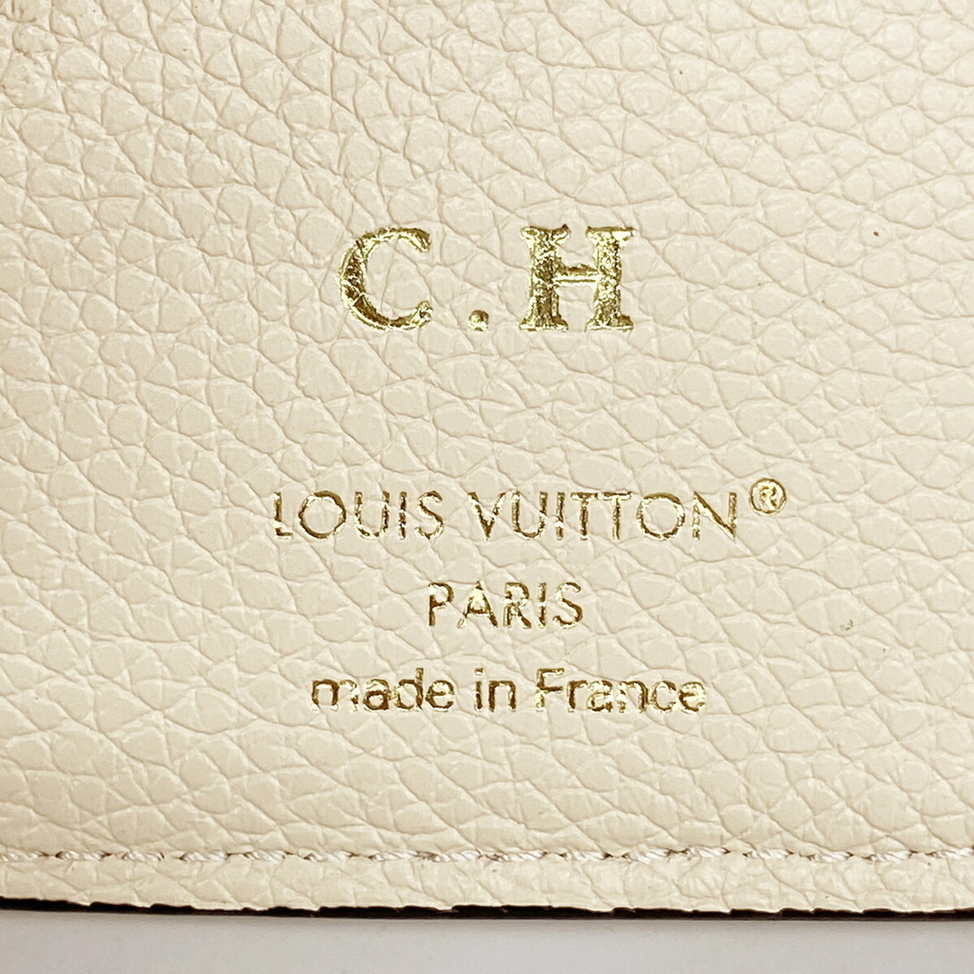 Louis Vuitton Cream Wallet (Tri-Fold) (Pre-Owned)