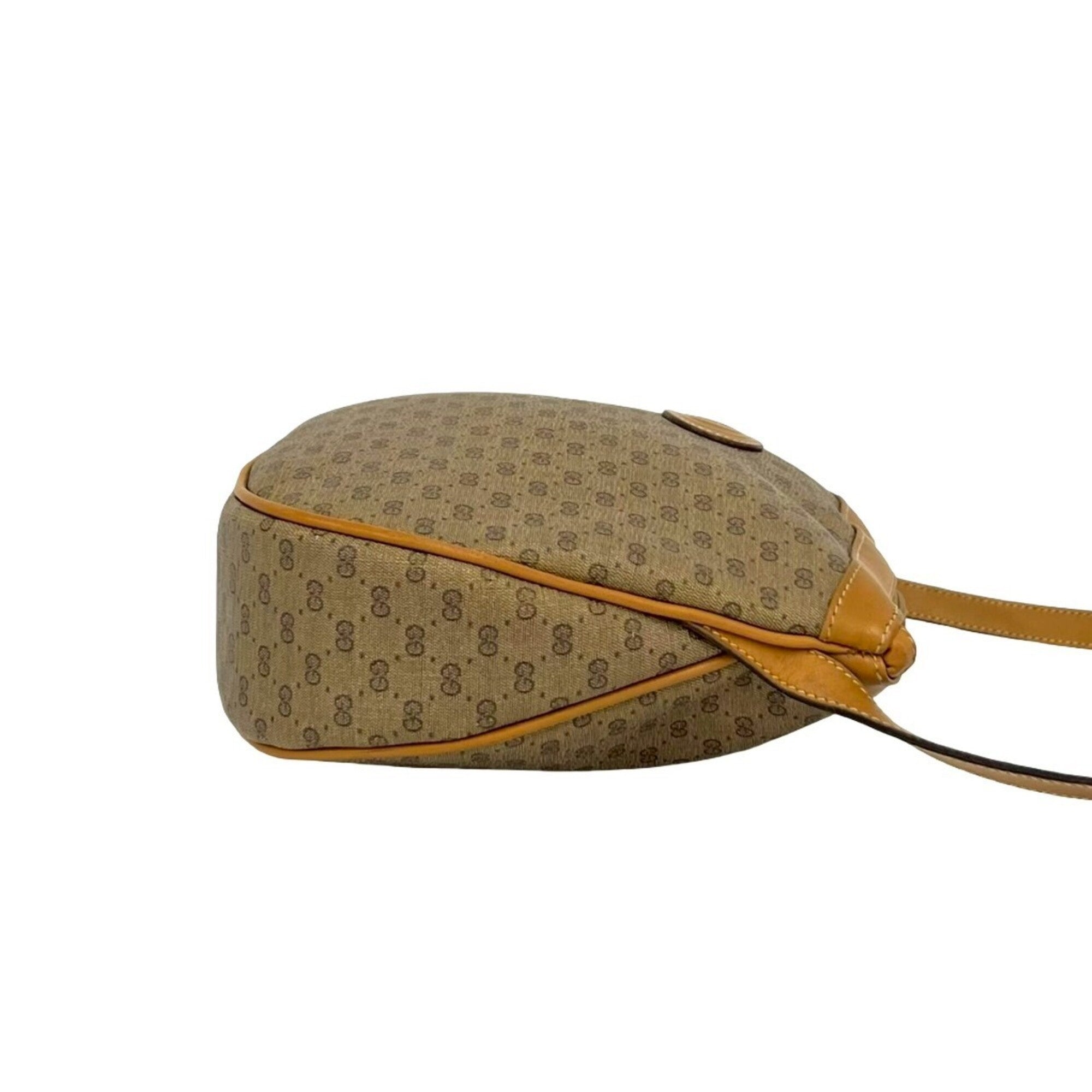 Gucci Brown Pvc Leather Pochette Shoulder Bag (Pre-Owned)