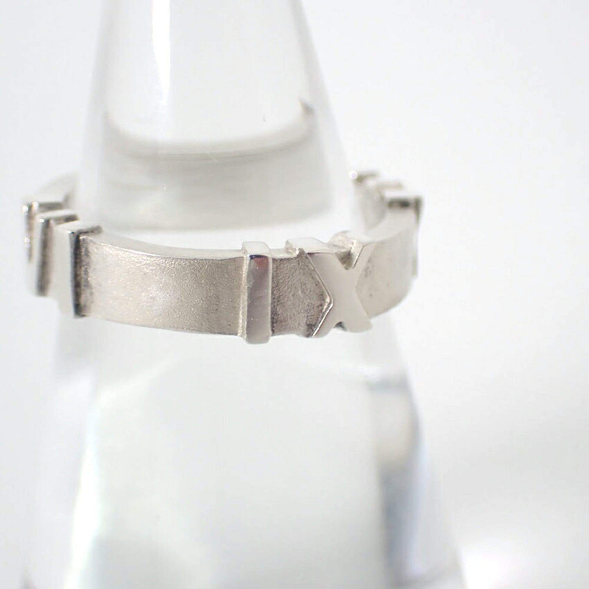 Tiffany Sterling Silver 925 Band Ring (Pre-Owned)