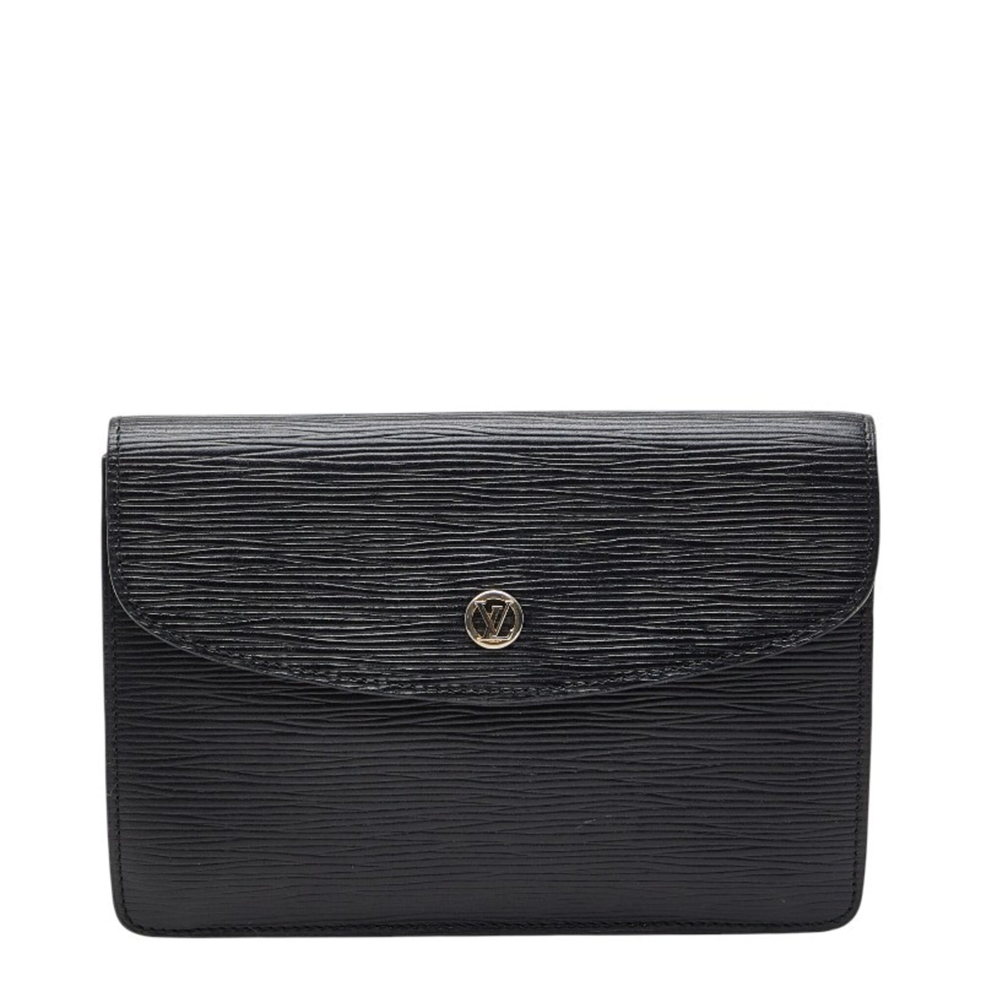 Louis Vuitton Epi Black Leather Shoulder Bag (Pre-Owned)