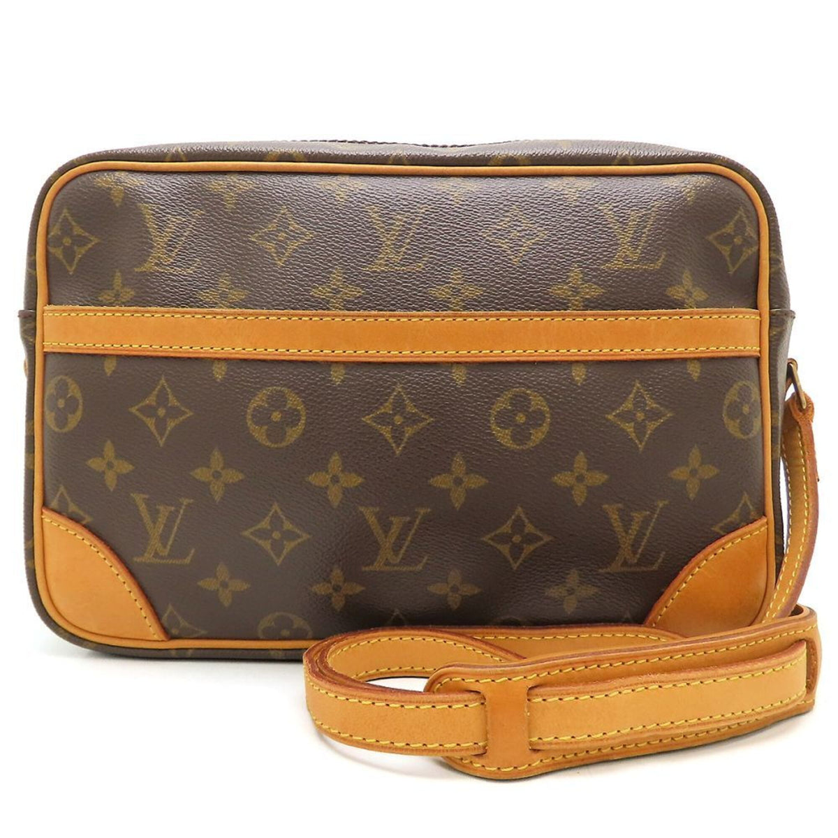 Louis Vuitton Brown Monogram Monogram Shoulder Bag (Pre-Owned)