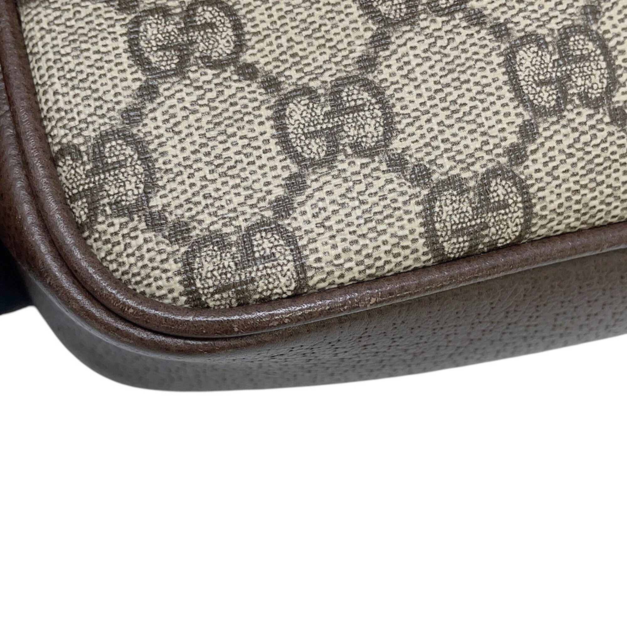 Gucci Beige Multi-Color Gg Supreme Handbag Shoulder Bag (Pre-Owned)