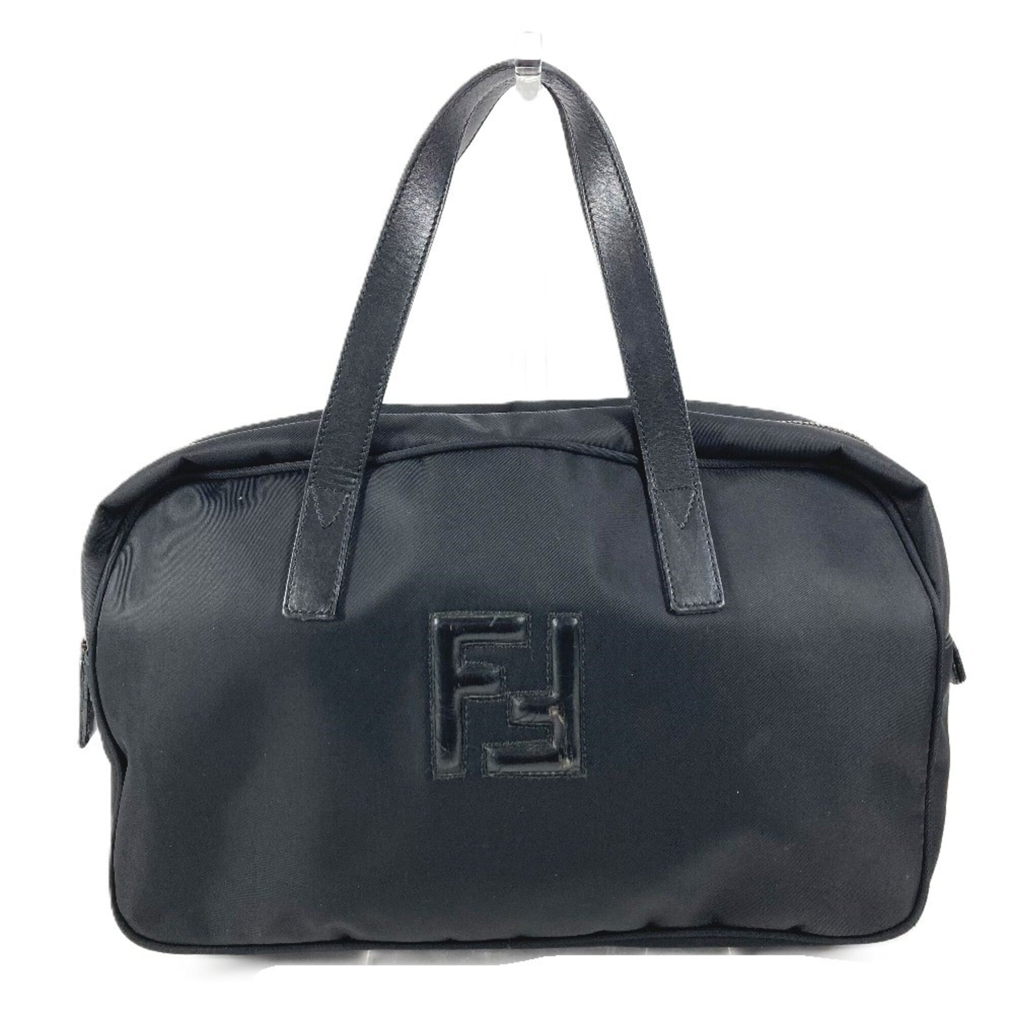 Fendi Black Nylon Handbag (Pre-Owned)