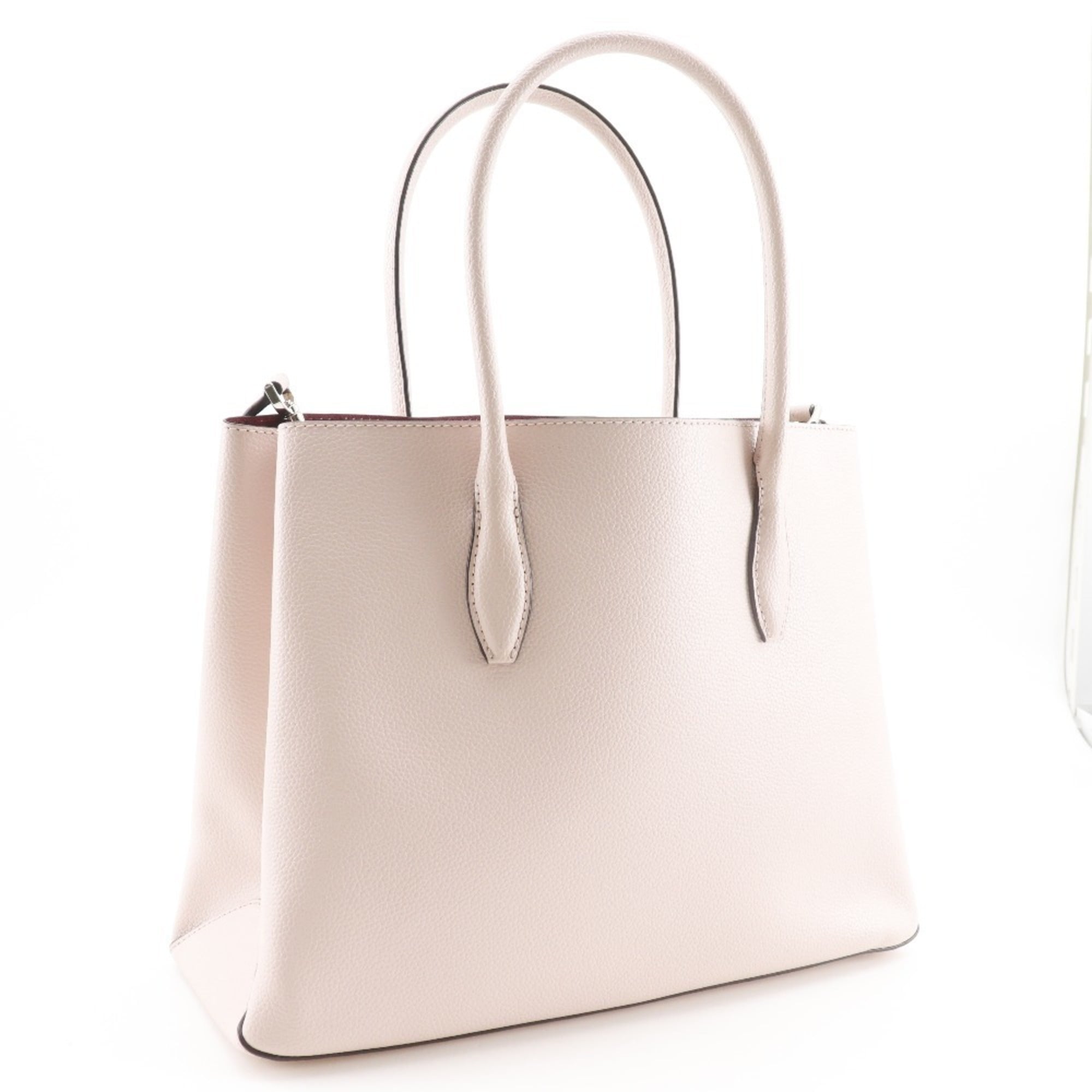 Kate Spade Pink Leather Tote Bag (Pre-Owned)