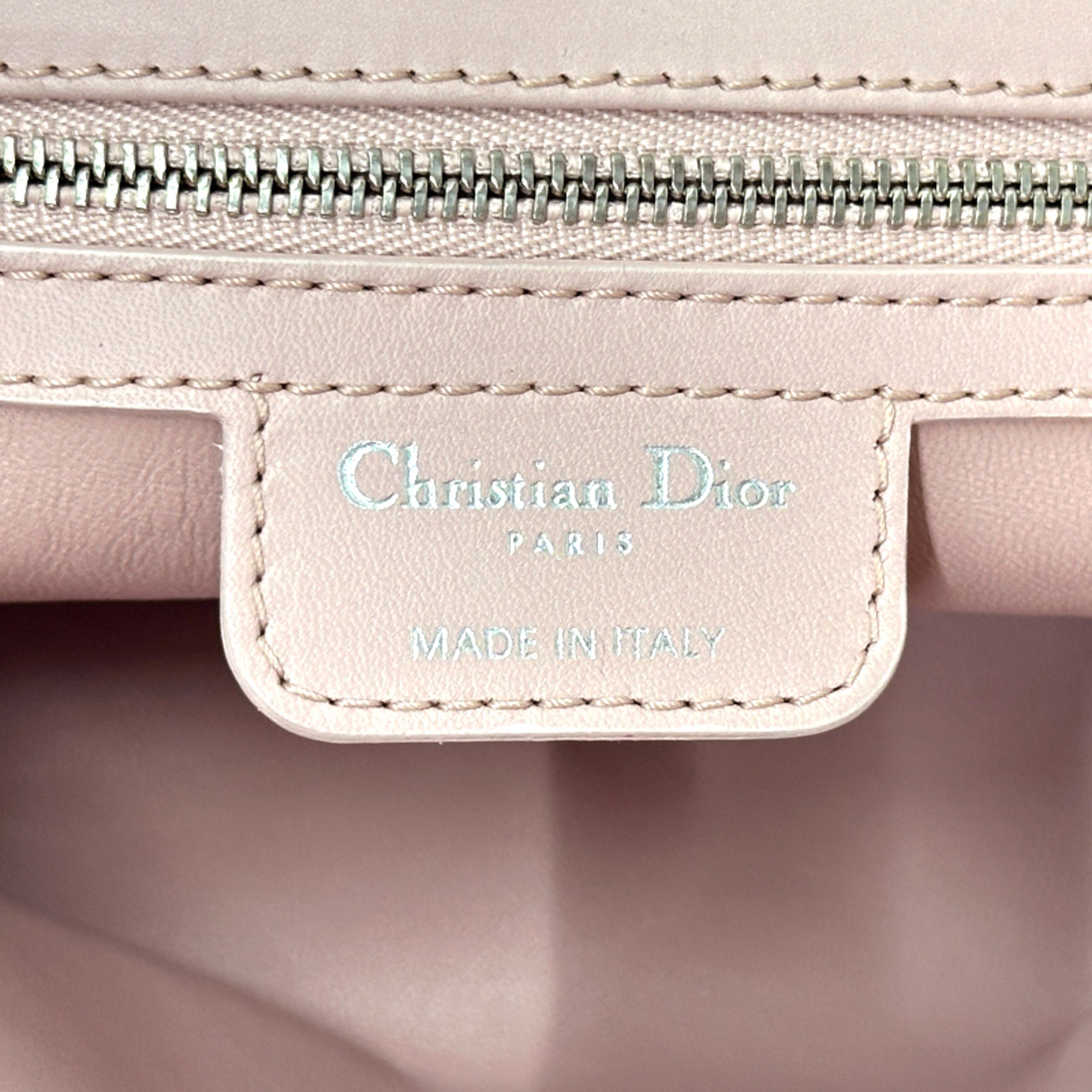Christian Dior Pink Leather Handbag Shoulder Bag (Pre-Owned)