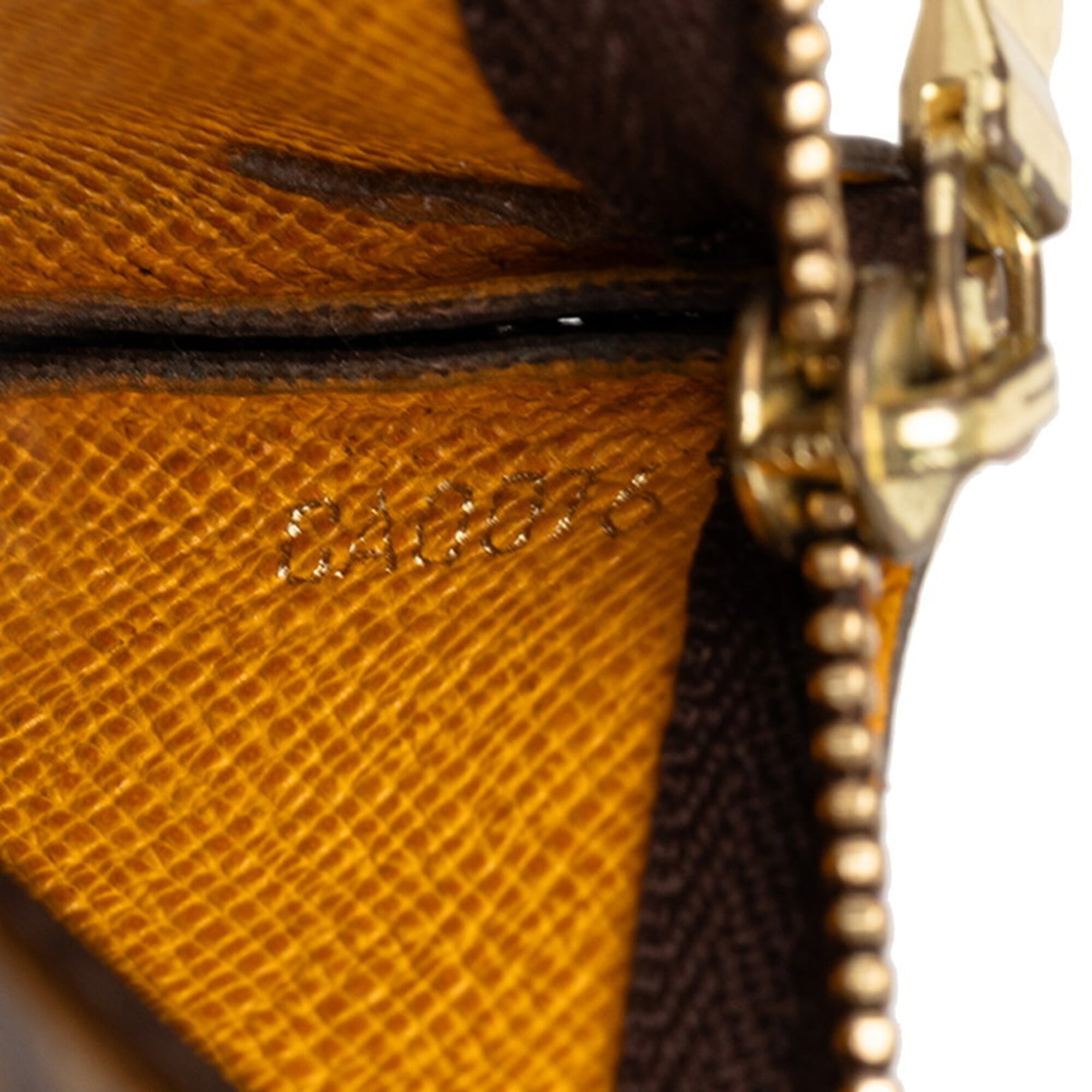 Louis Vuitton Brown Yellow Pvc Coin Purse/Coin Case (Pre-Owned)