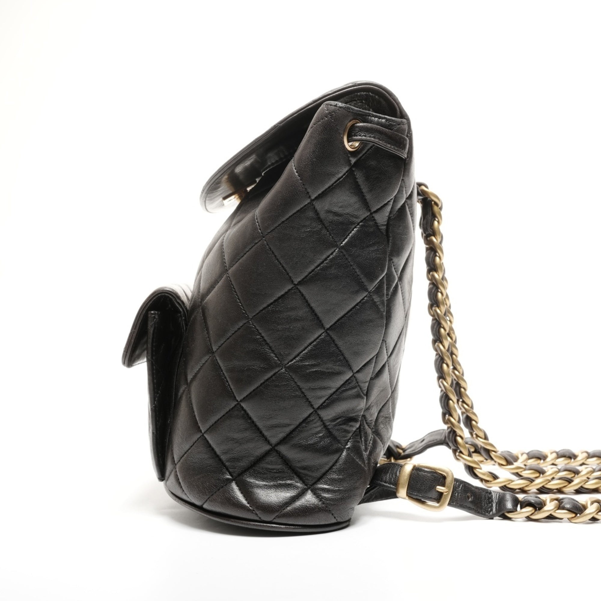 Chanel Matelasse Black Backpack (Pre-Owned)