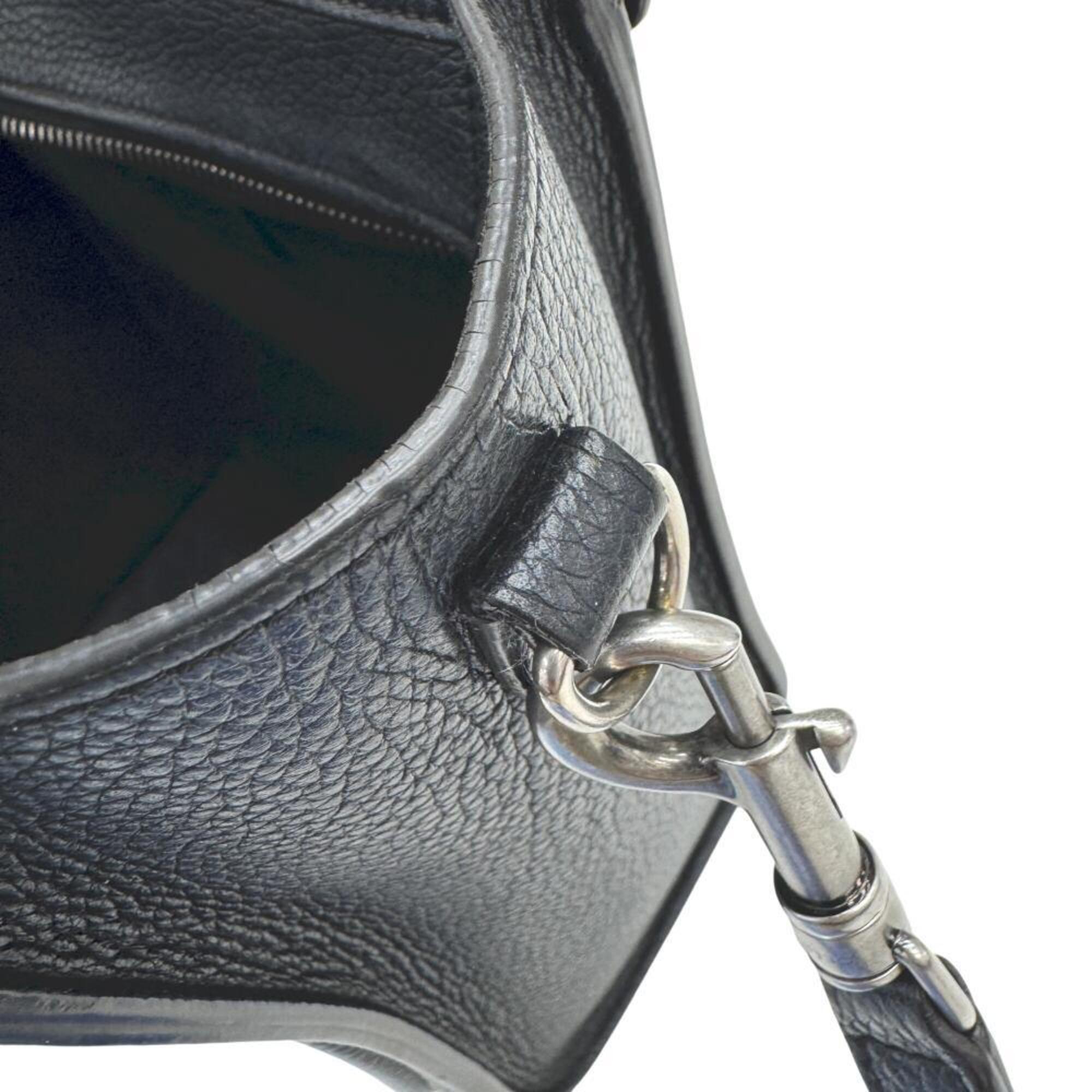 Celine Black Leather Handbag Shoulder Bag (Pre-Owned)