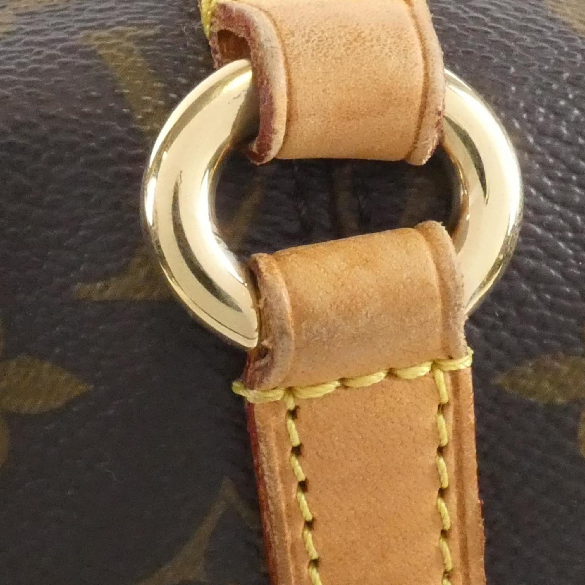 Louis Vuitton Marron Coated Canvas Handbag (Pre-Owned)
