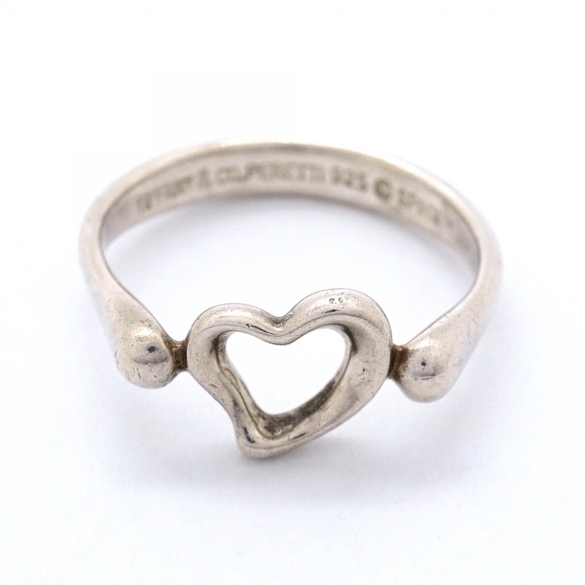 Tiffany Silver 925 Band Ring (Pre-Owned)