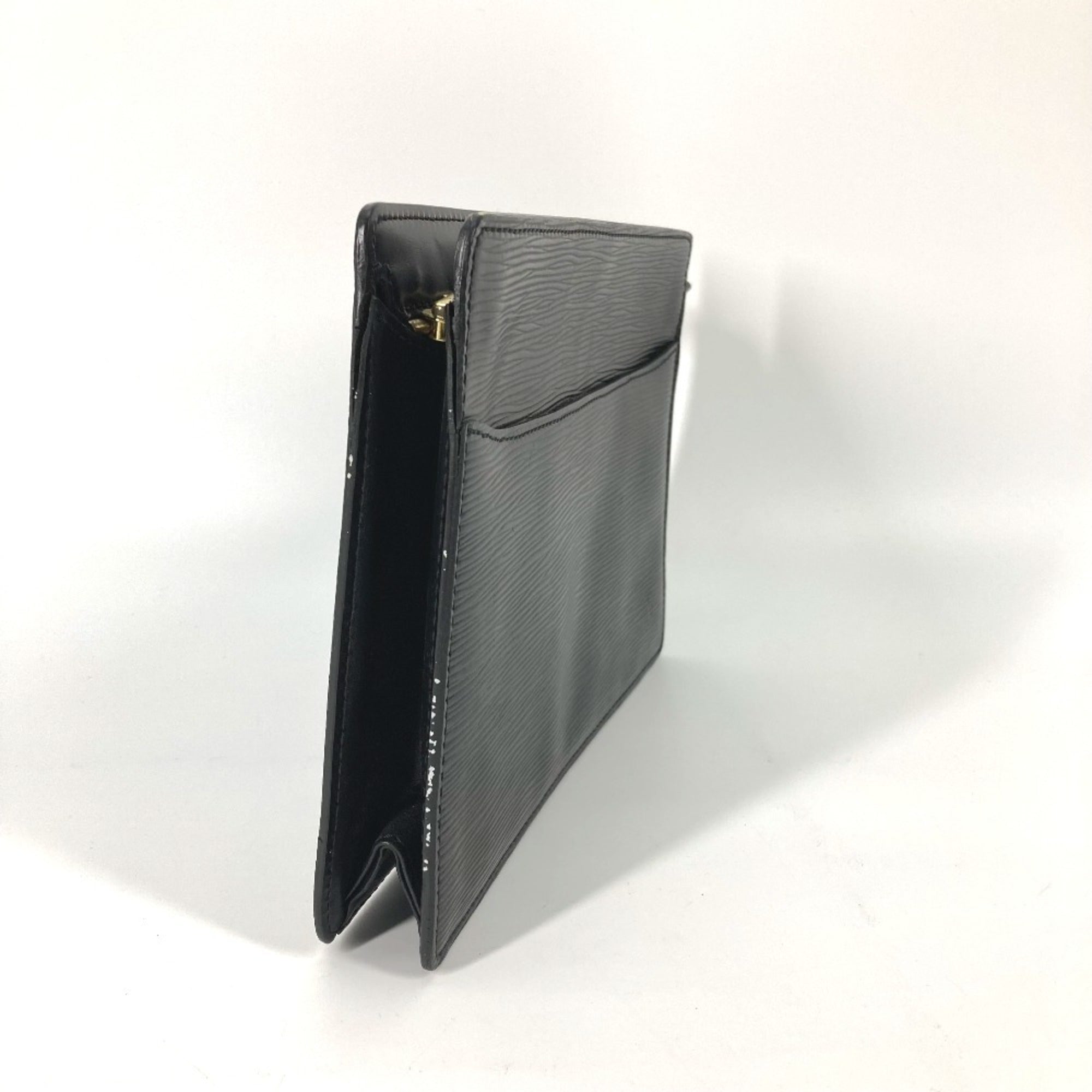 Louis Vuitton Black Galle Epi Leather Clutch Bag Pouch (Pre-Owned)