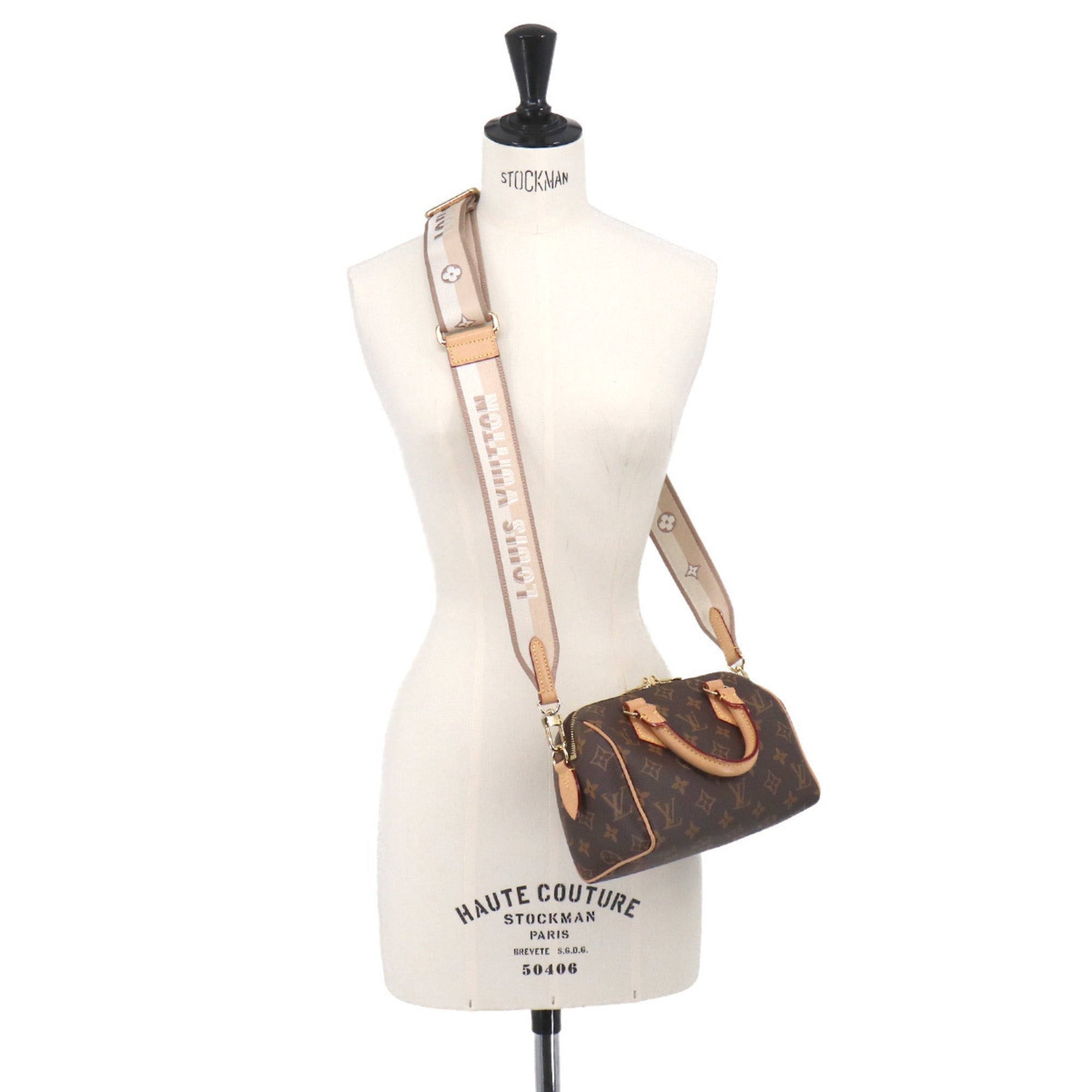 Louis Vuitton Beige Monogram Monogram Handbag Shoulder Bag (Pre-Owned)