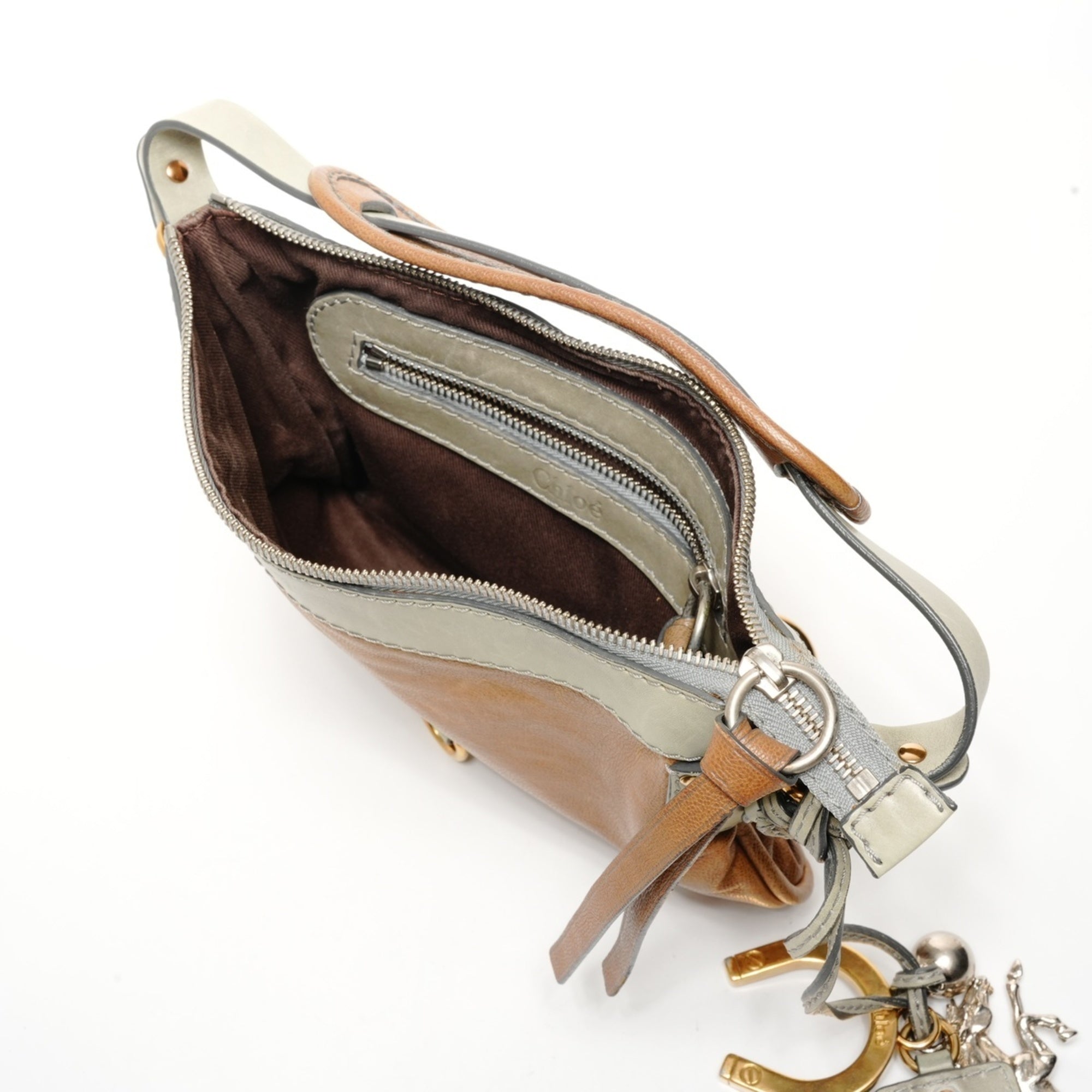 Chloé Brown Leather Shoulder Bag (Pre-Owned)