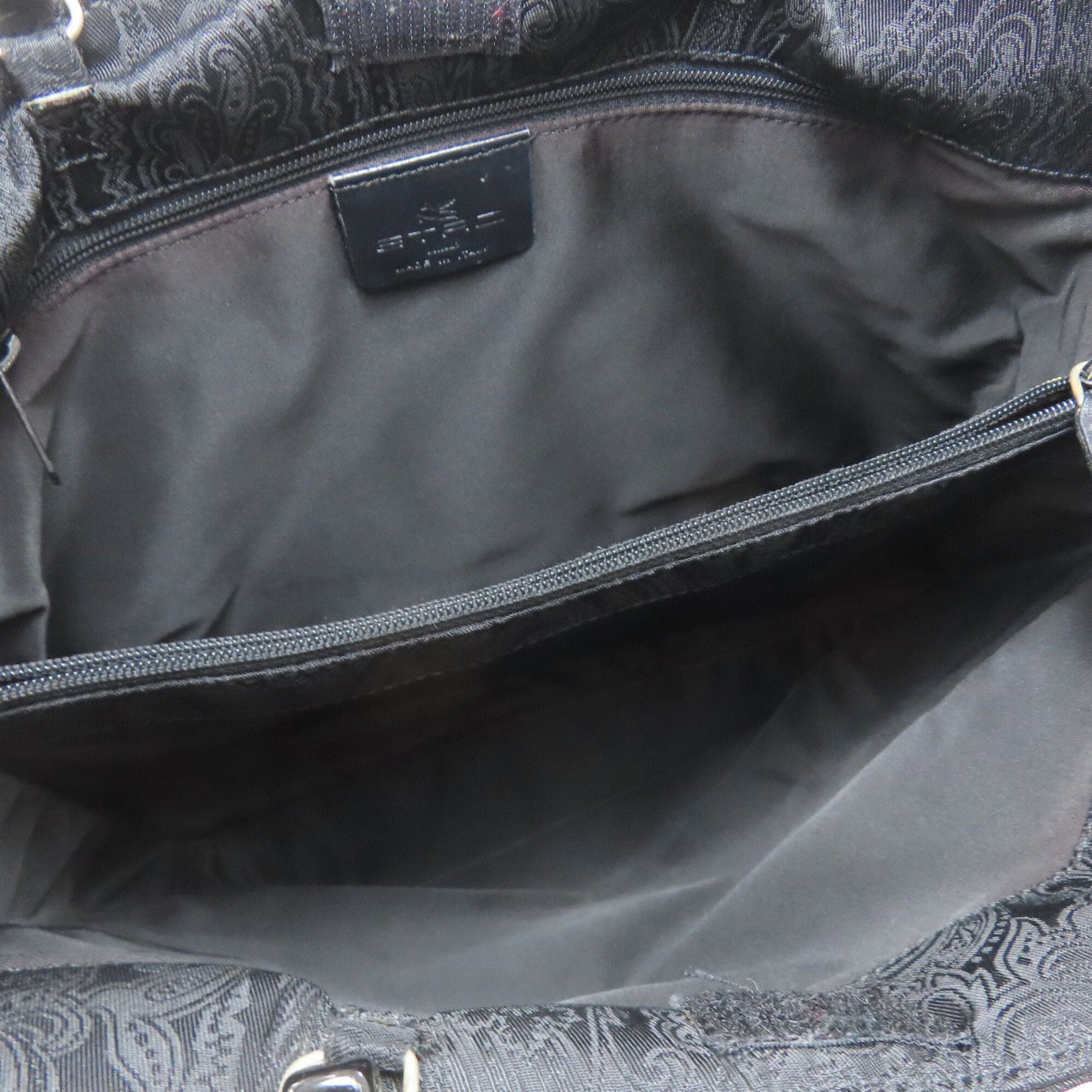 Etro Black Nylon Handbag (Pre-Owned)